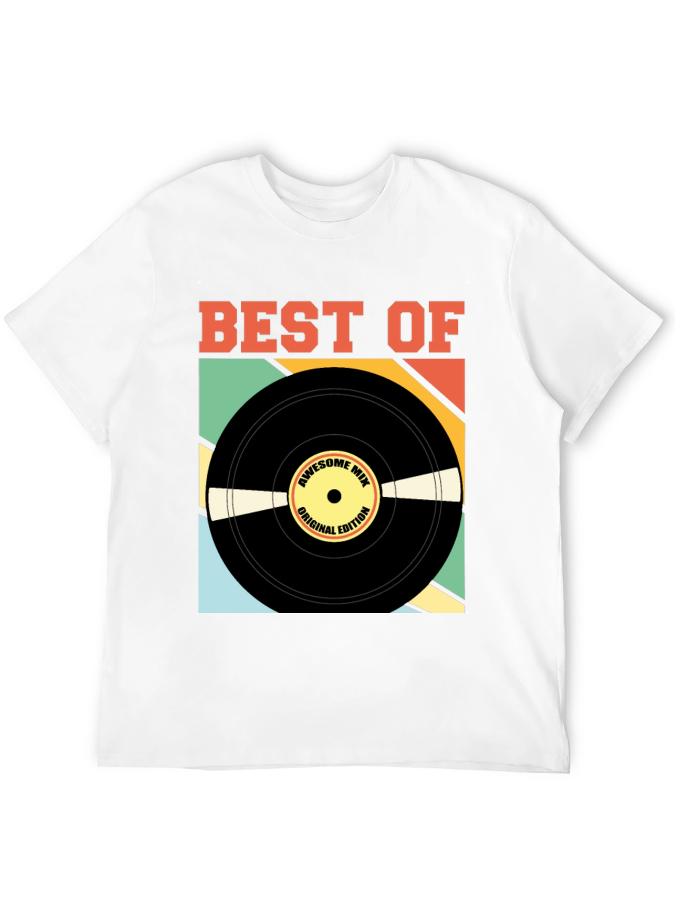 Best Of Vinyl Record Graphic Tee