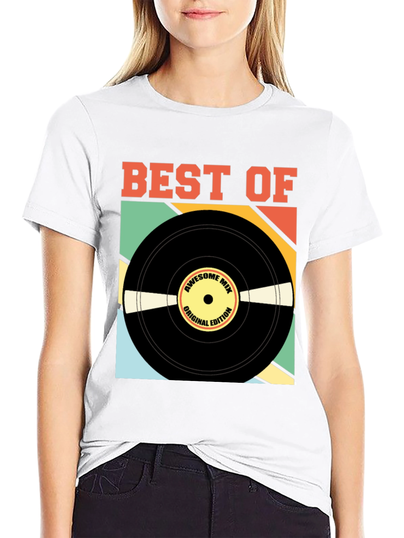 Best Of Vinyl Record Graphic Tee