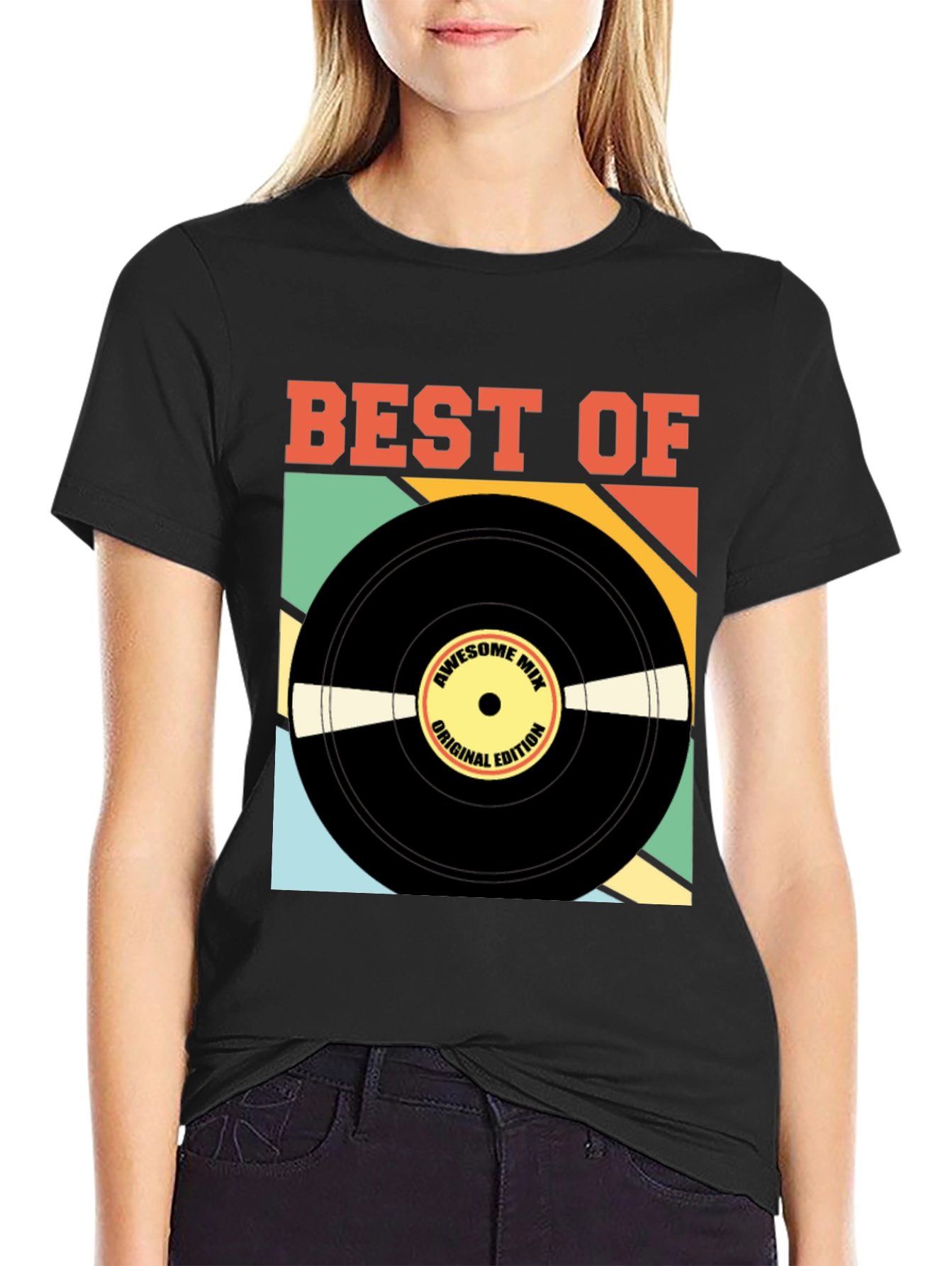 Best Of Vinyl Record Graphic Tee
