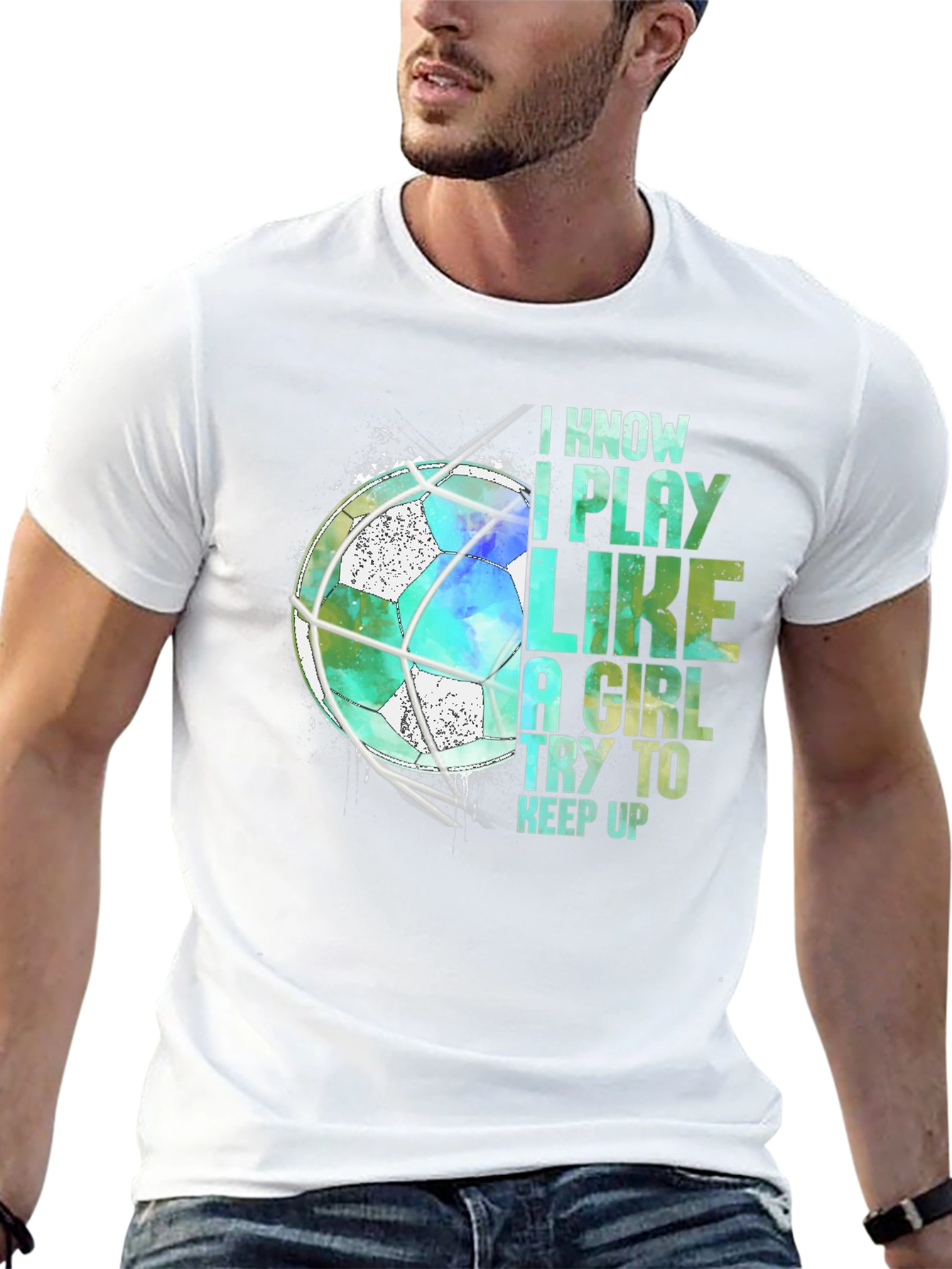 I Play Like A Girl Soccer T-Shirt