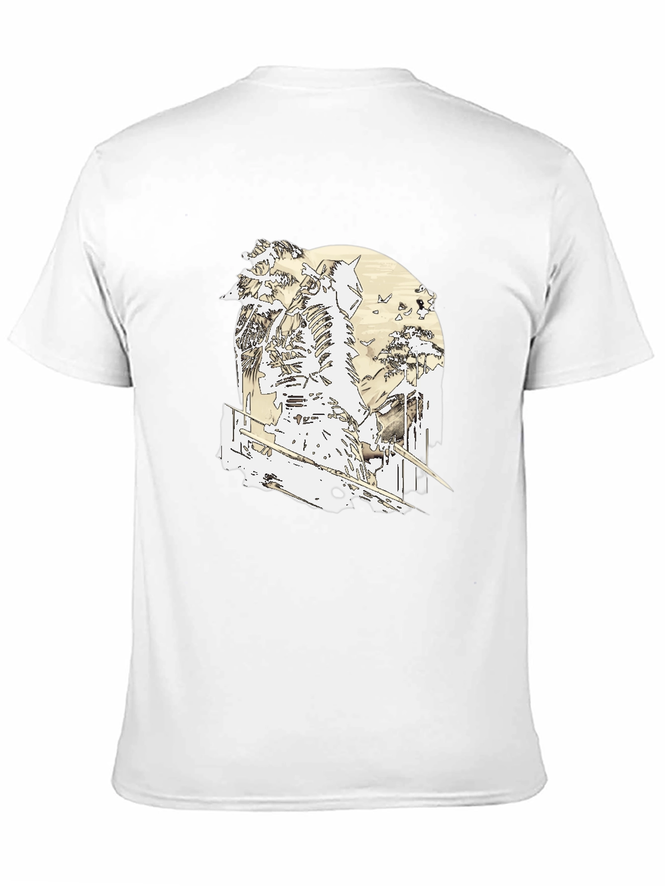 Samurai Warrior Graphic Black T-Shirt