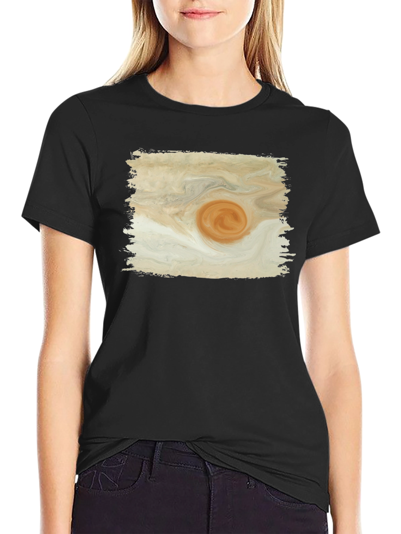 Jupiter Print Graphic Tee - Soft Cotton Blend