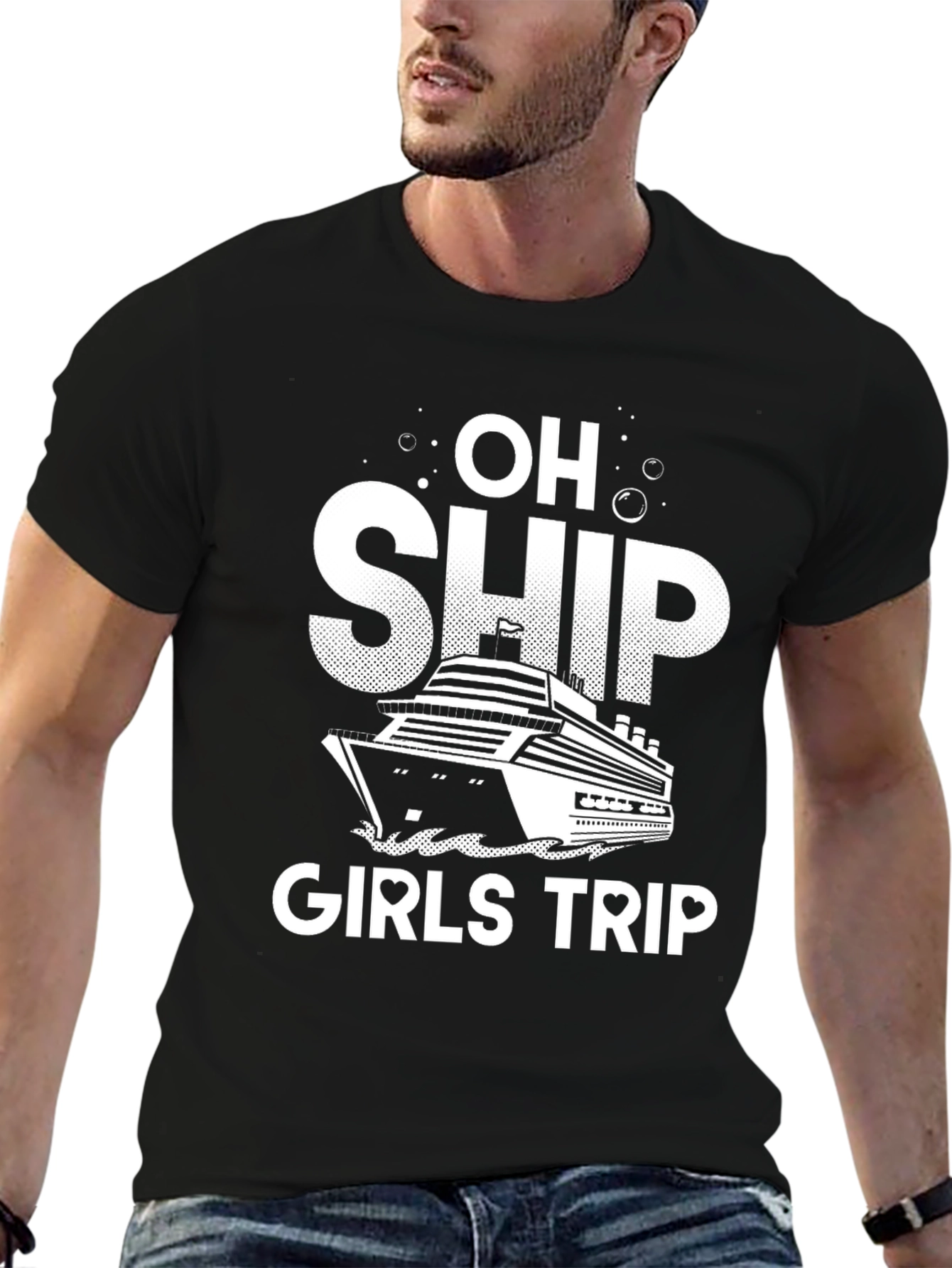 Oh Ship Girls Trip Cruise T-Shirt