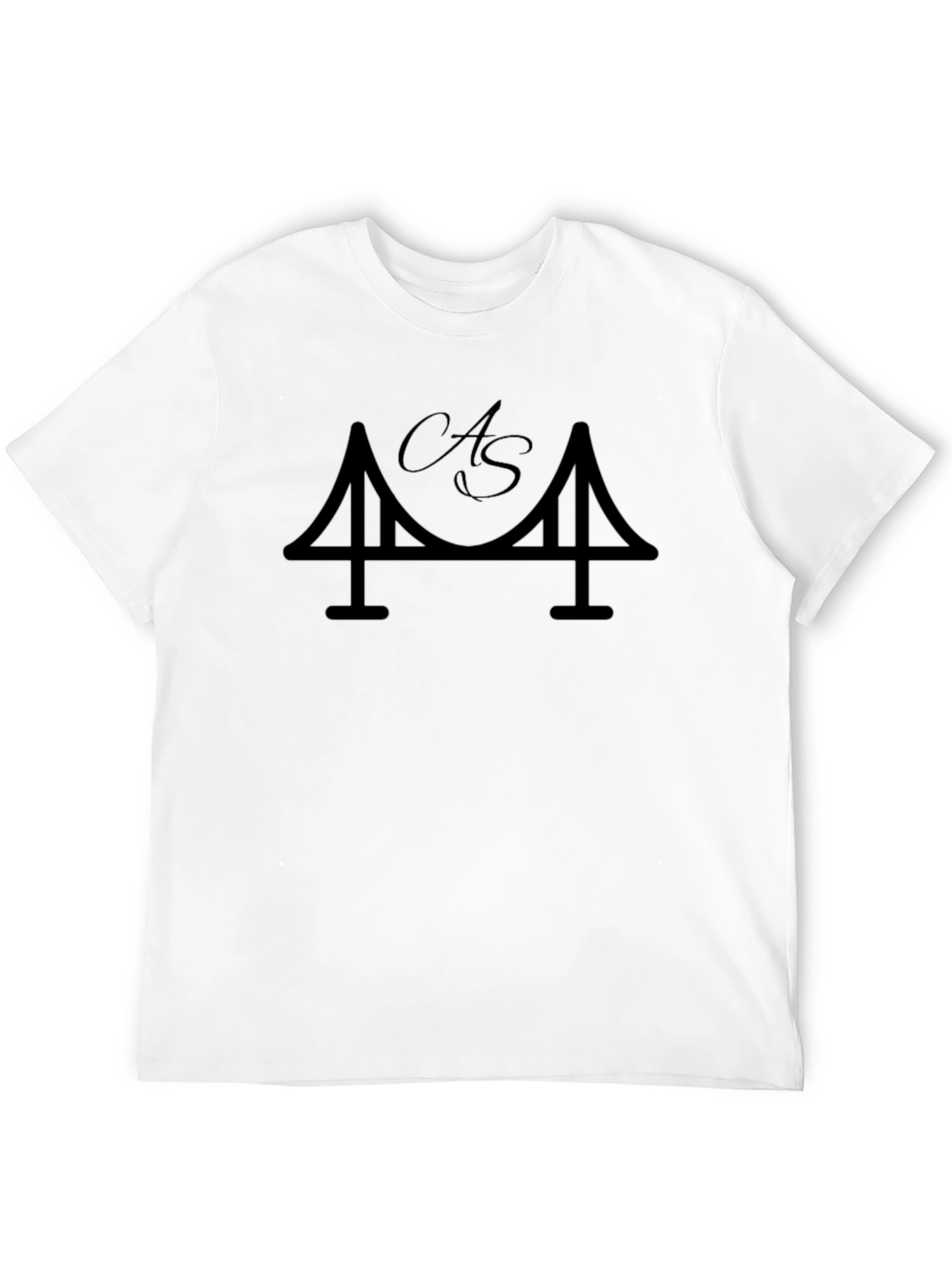 Black Bridge Graphic Tee - Modern Style