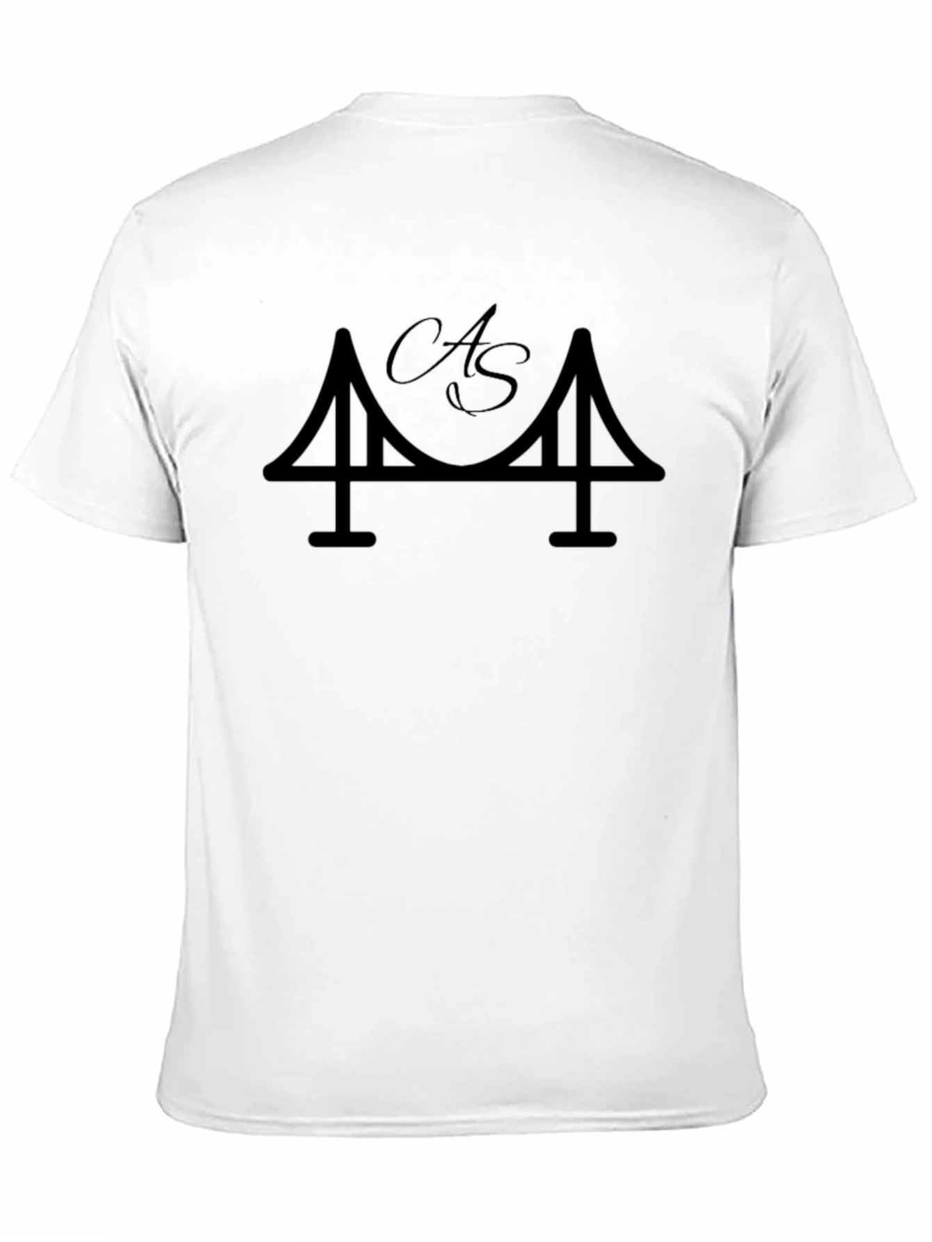 Black Bridge Graphic Tee - Modern Style