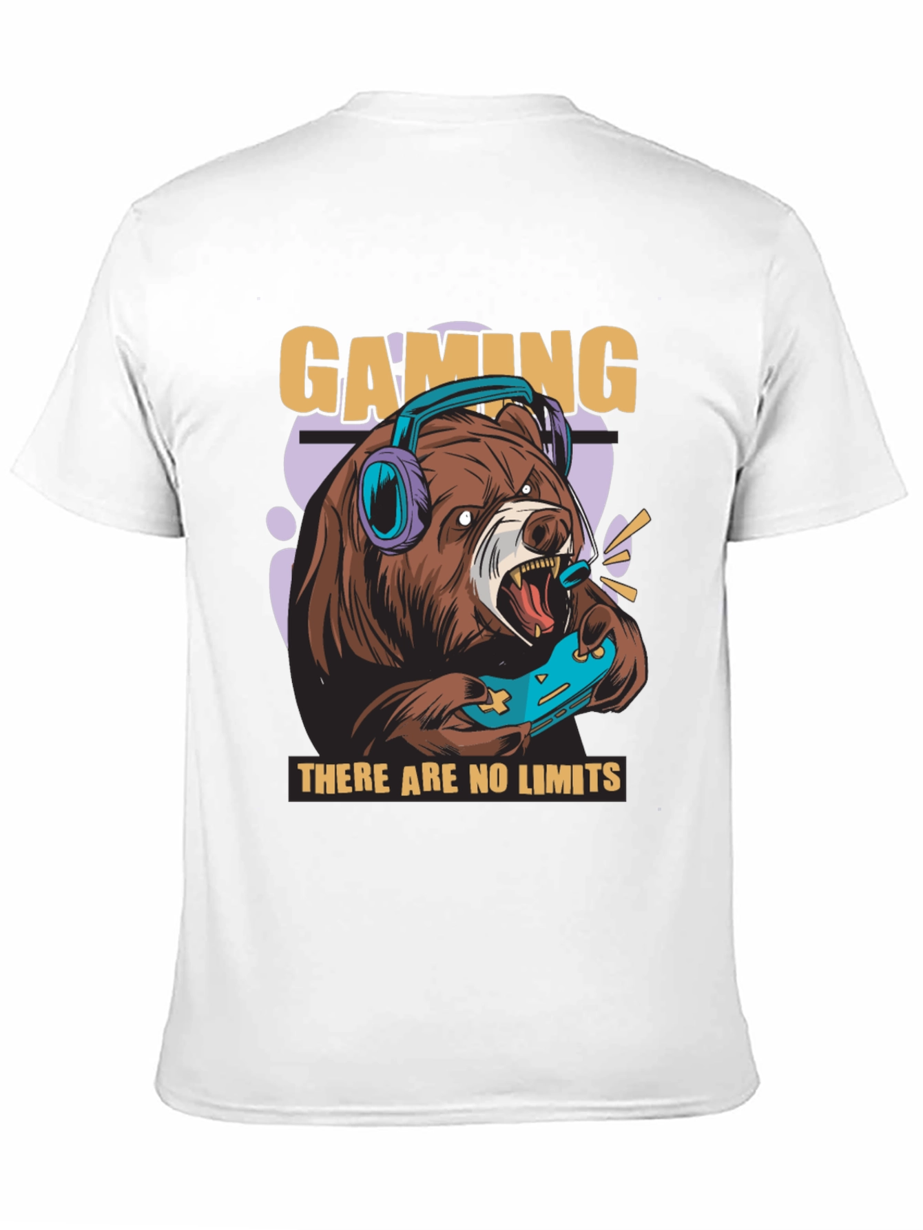 Gamer Bear T-Shirt - No Limits Gaming Apparel