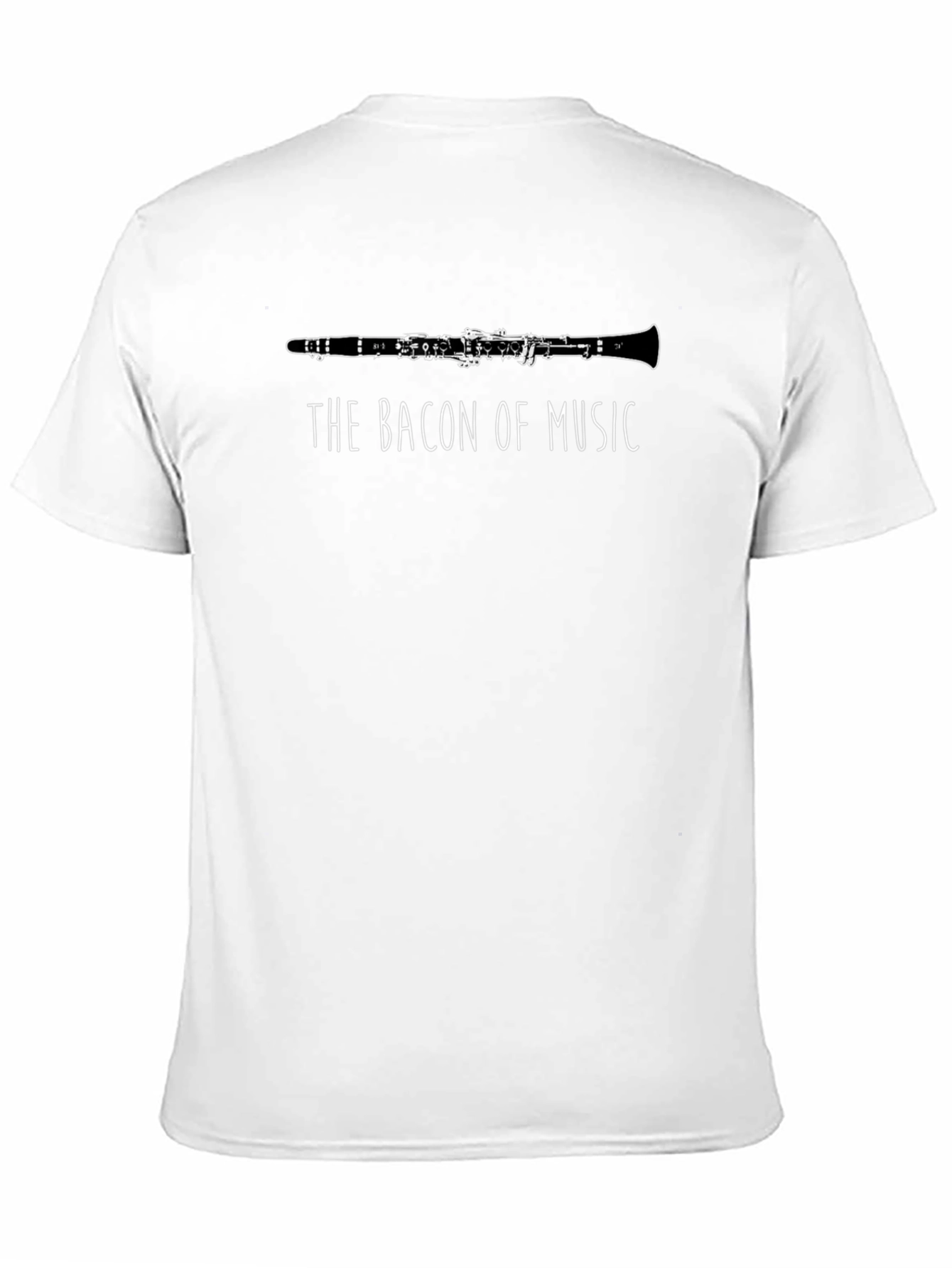 The Bacon of Music T-Shirt - Clarinet Player Tee