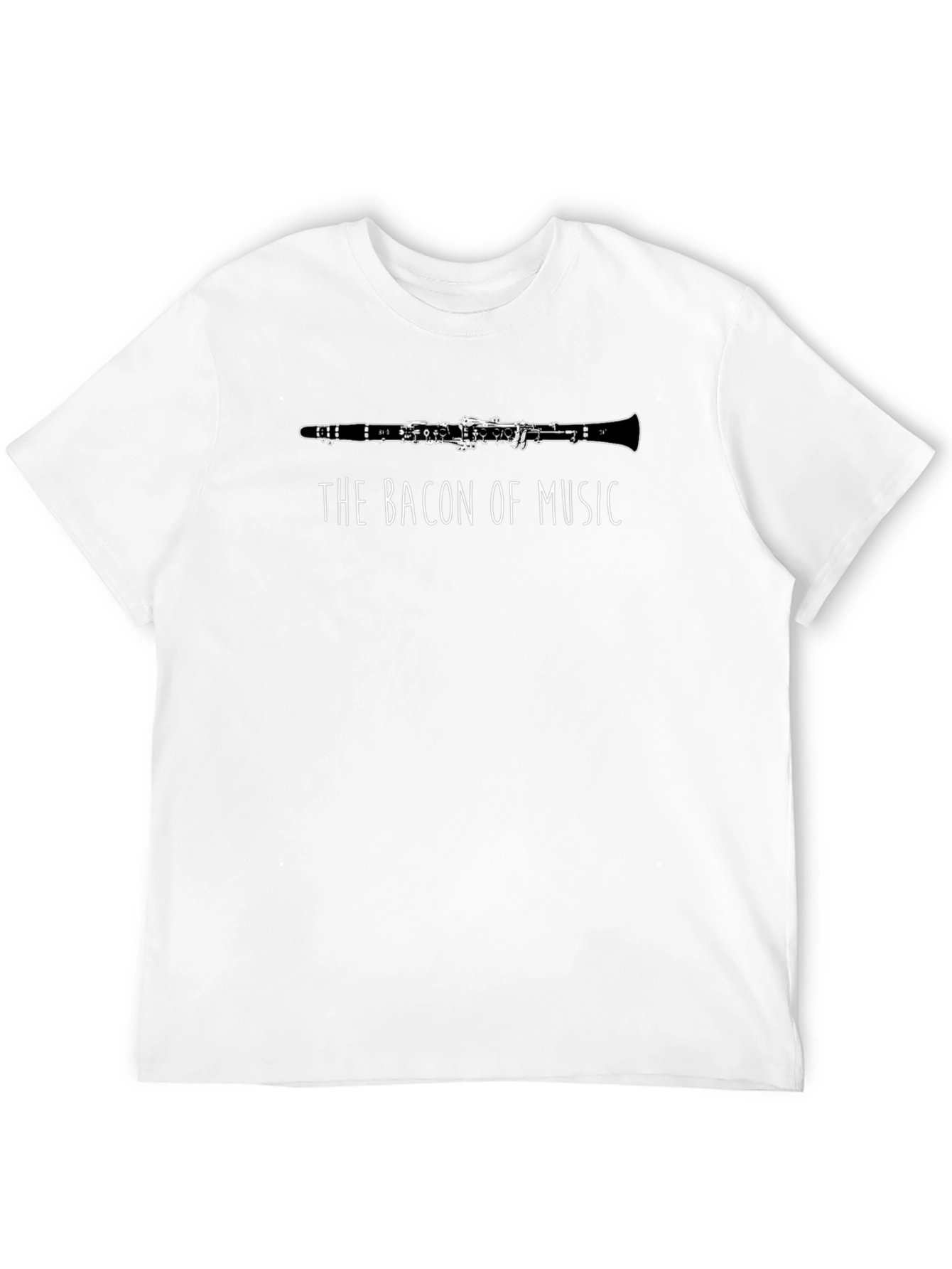 The Bacon of Music T-Shirt - Clarinet Player Tee