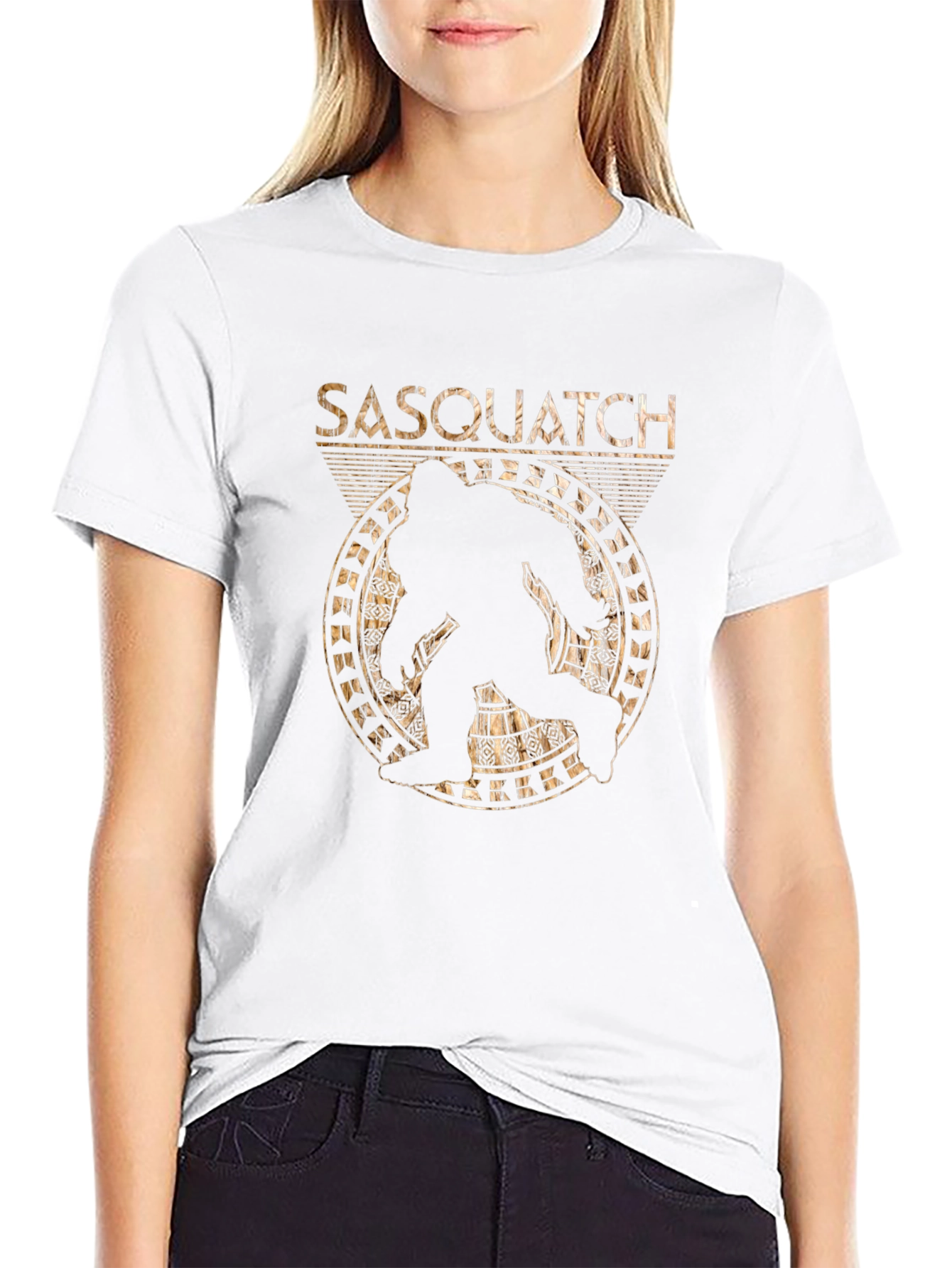 Sasquatch Graphic T-Shirt Bigfoot Tee