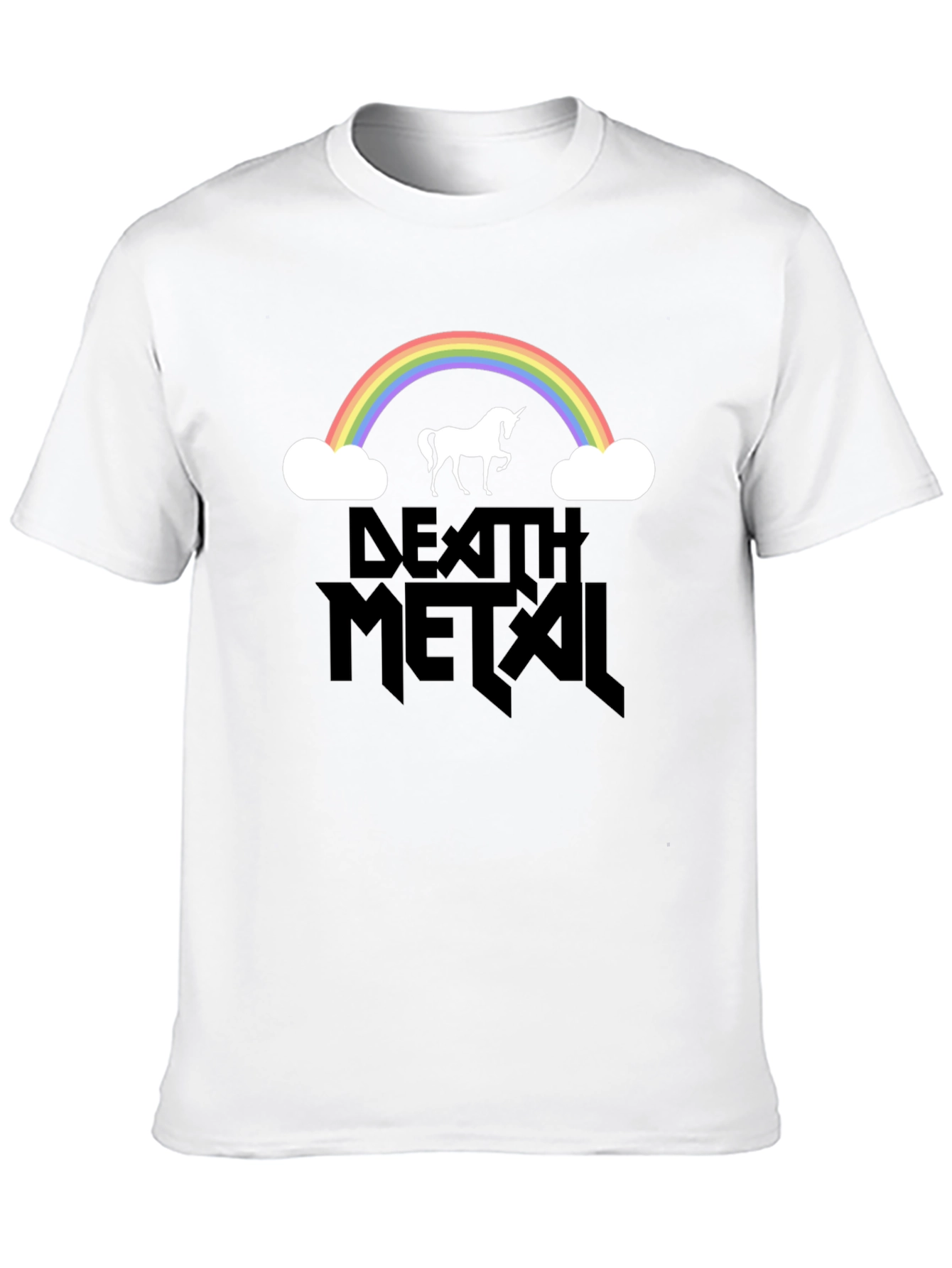 Death Metal Rainbow Unicorn T-Shirt
