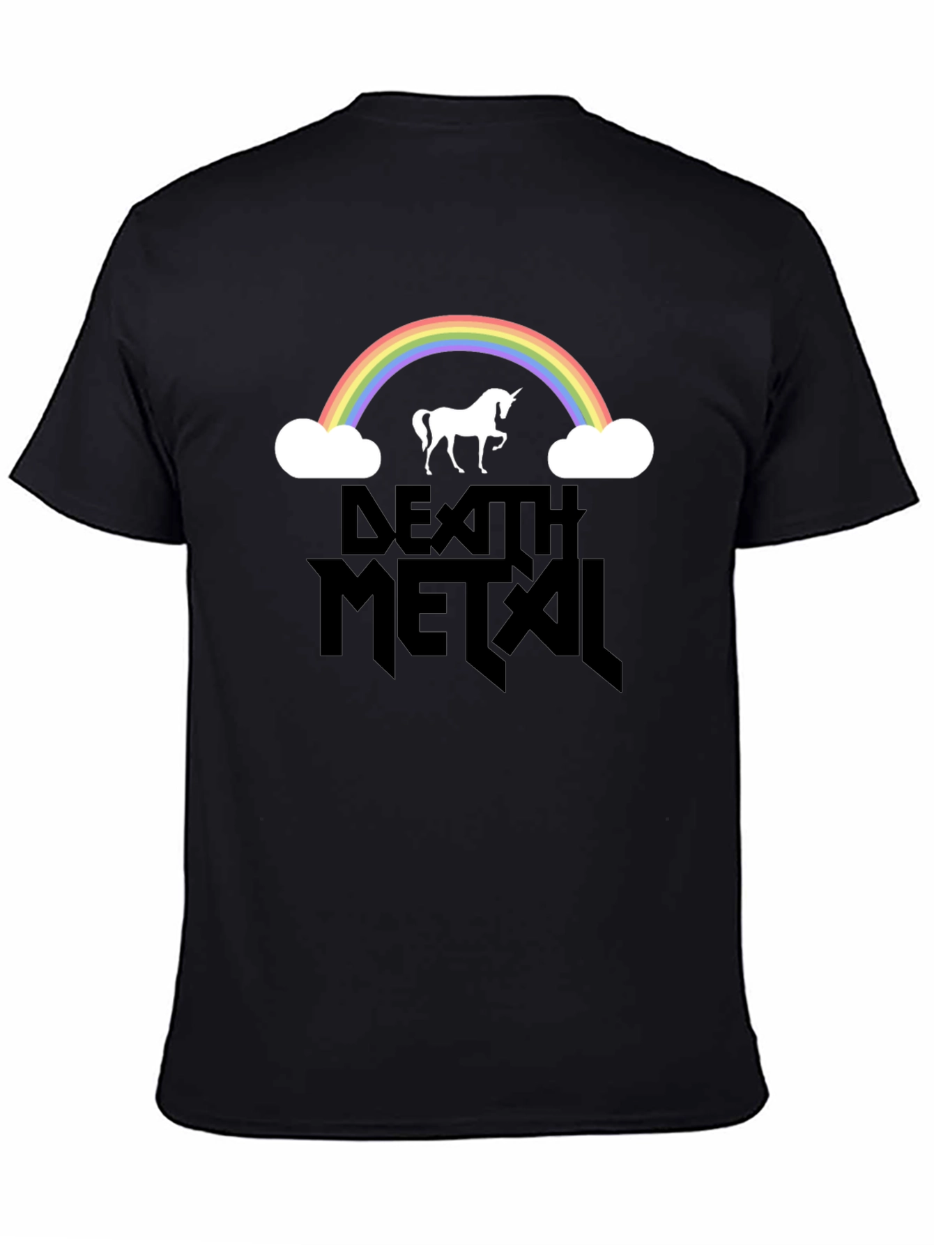 Death Metal Rainbow Unicorn T-Shirt