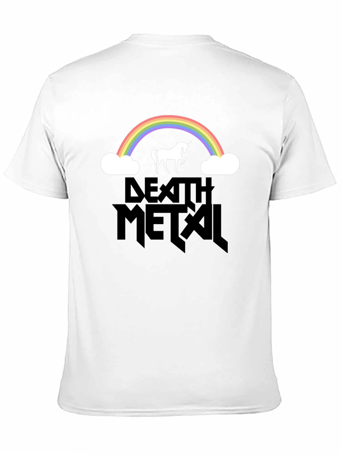 Death Metal Rainbow Unicorn T-Shirt