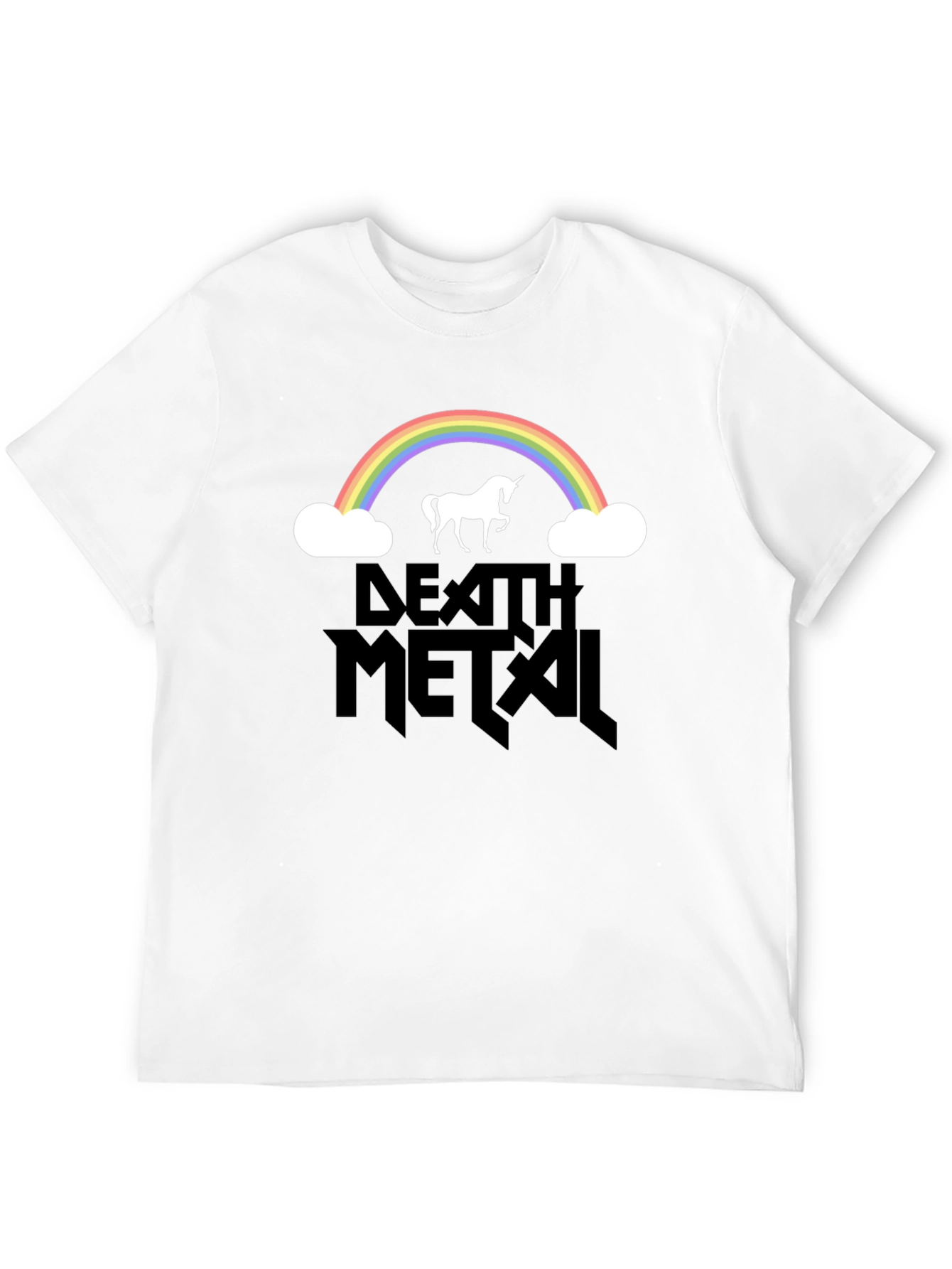 Death Metal Rainbow Unicorn T-Shirt