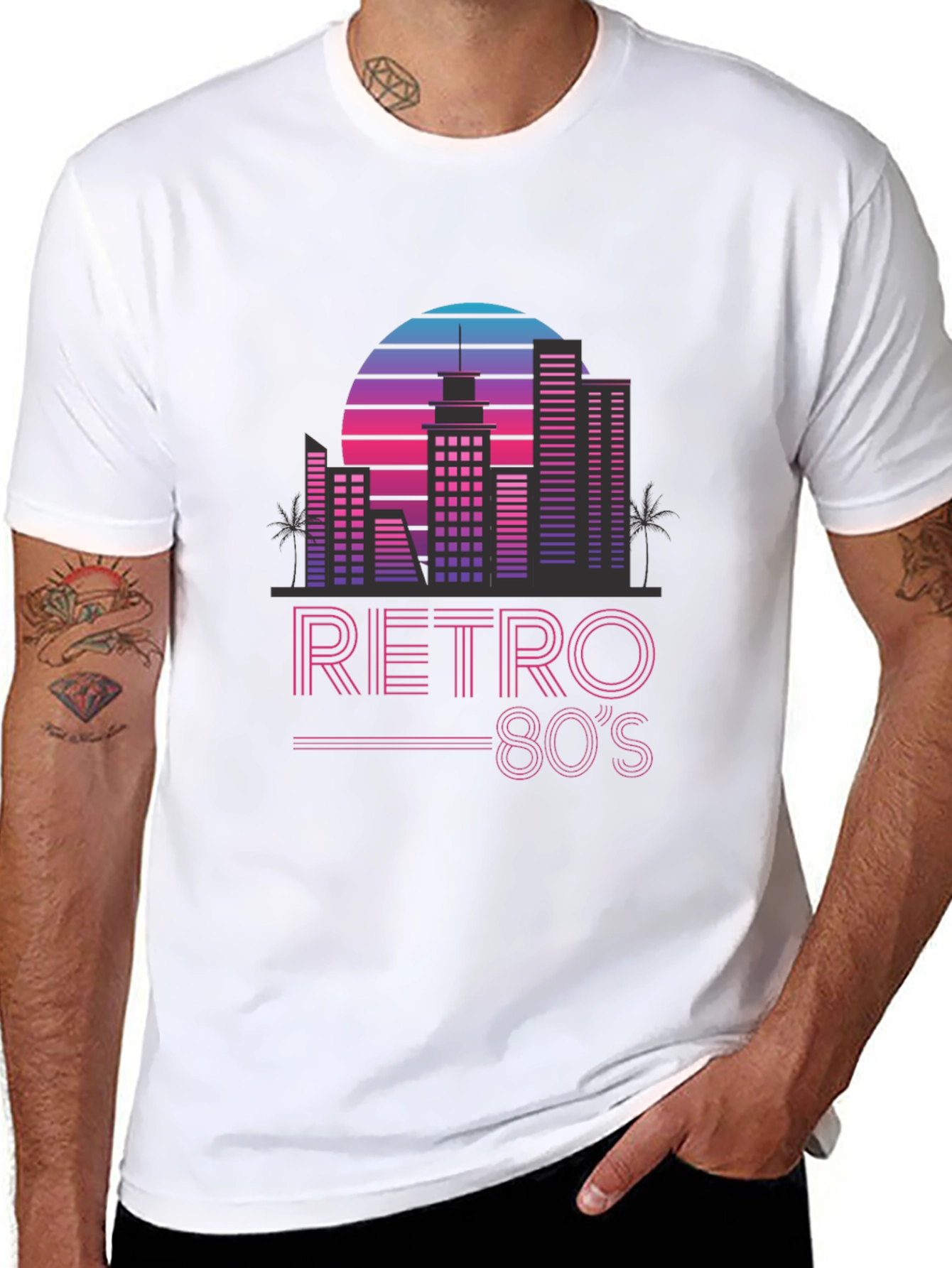 Retro 80s Graphic T-Shirt