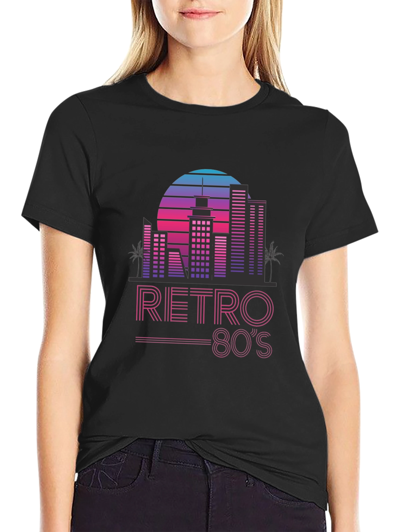 Retro 80s Graphic T-Shirt