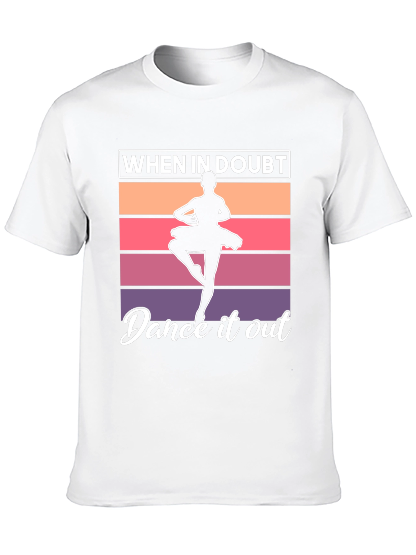 Dance It Out T-Shirt - Ballerina Graphic Tee