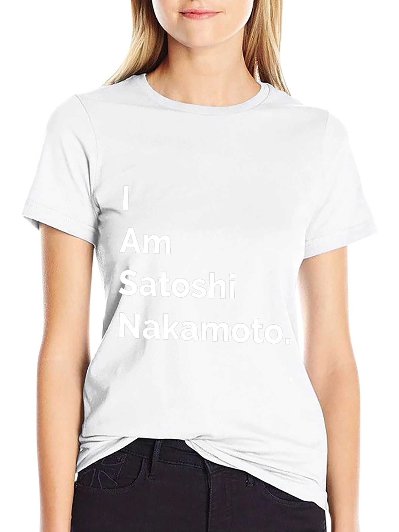 I Am Satoshi Nakamoto Black T-Shirt