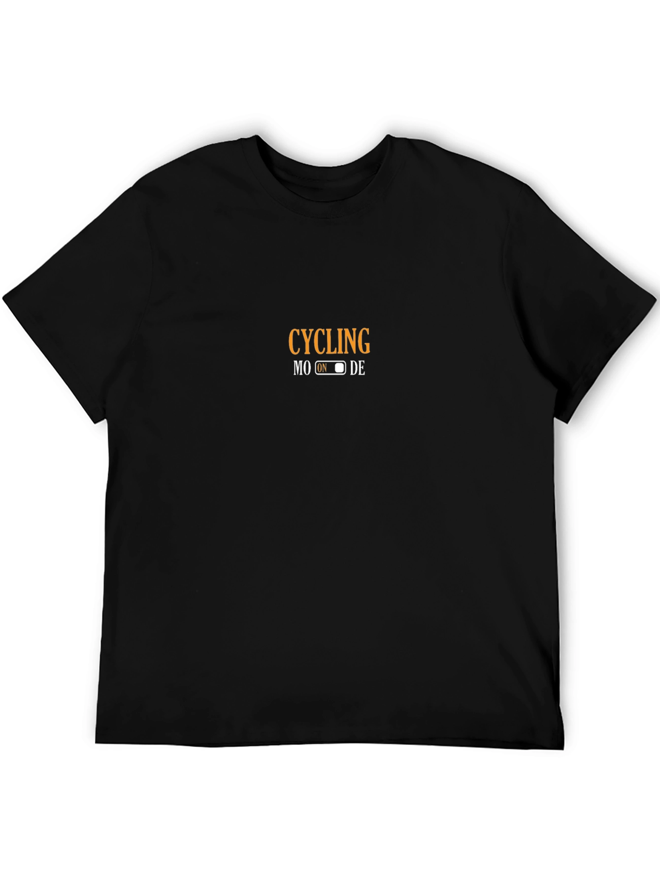 Cycling Mode On Graphic Tee - Black