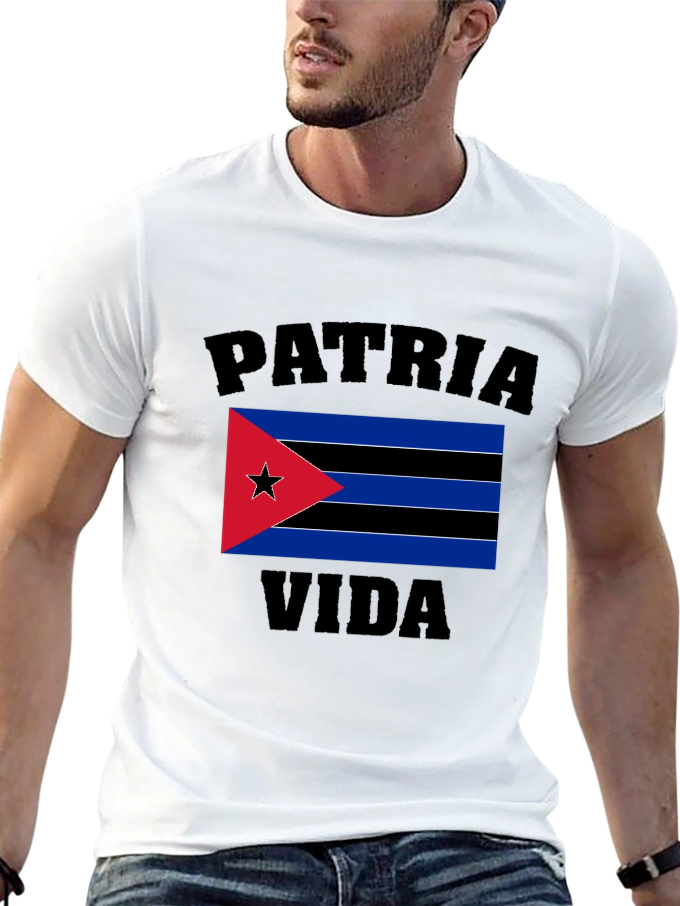 Patria y Vida Cuban Flag T-Shirt