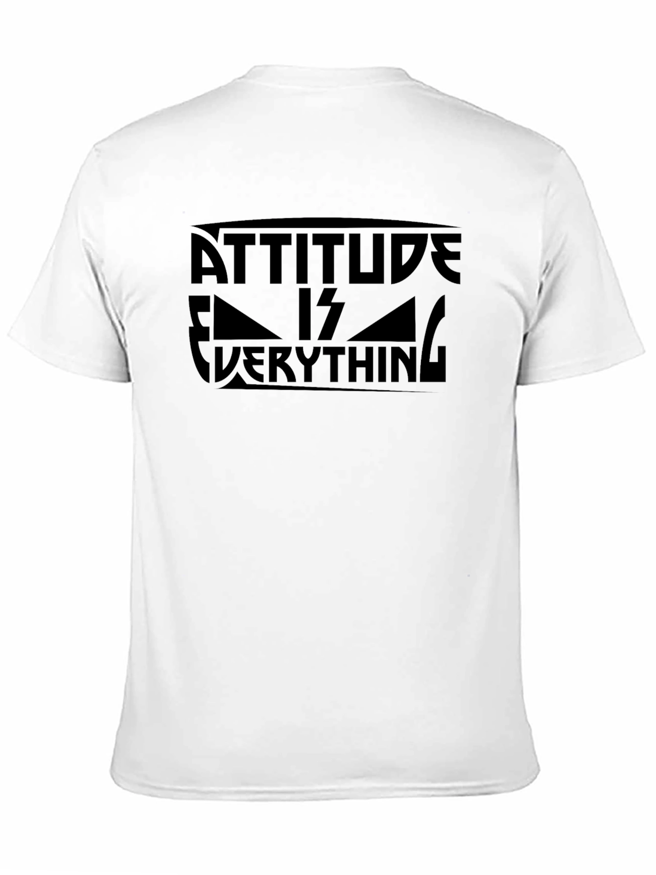 Attitude is Everything Mens Black T-Shirt