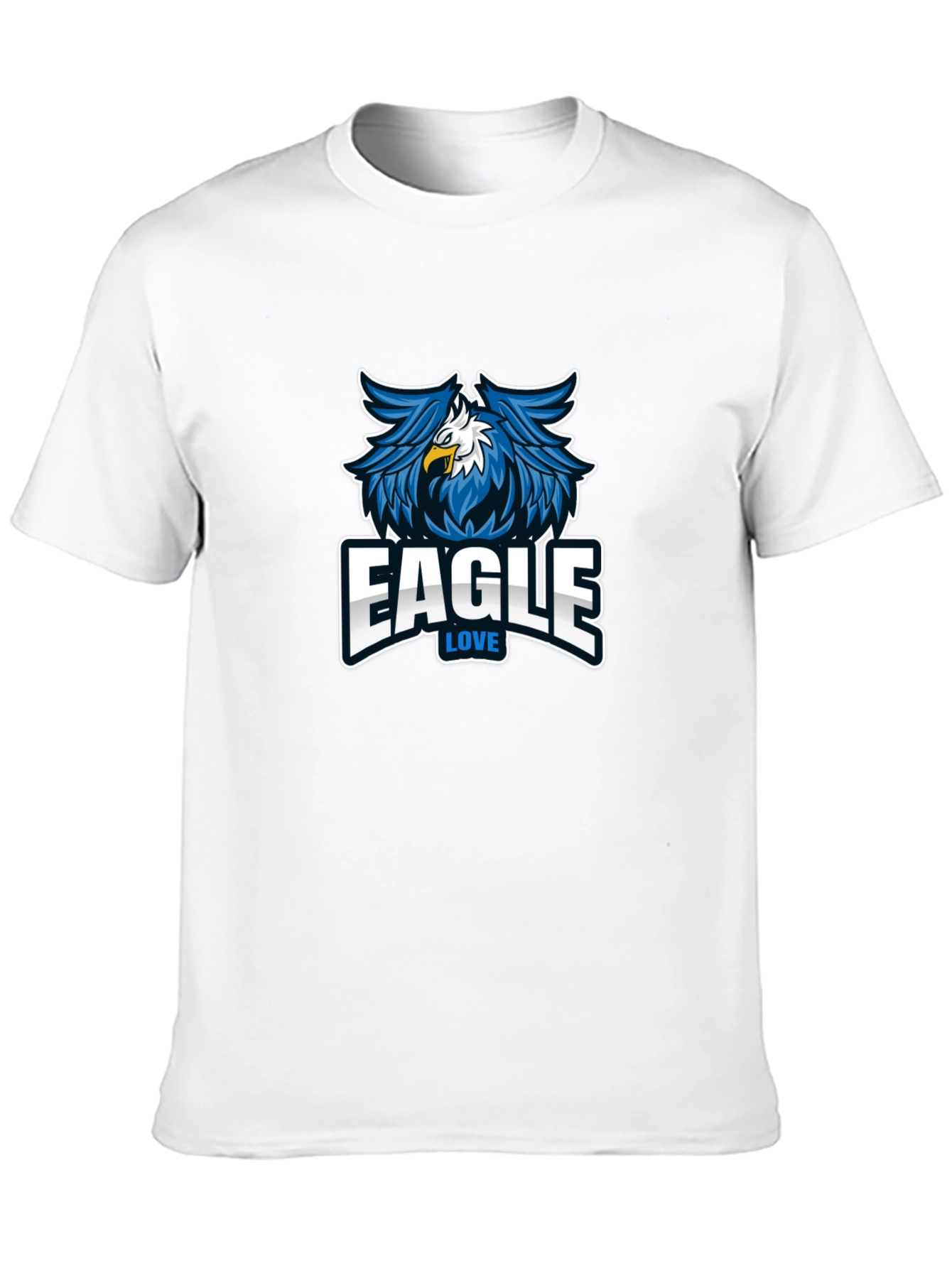 Eagle Love Graphic Print Tee