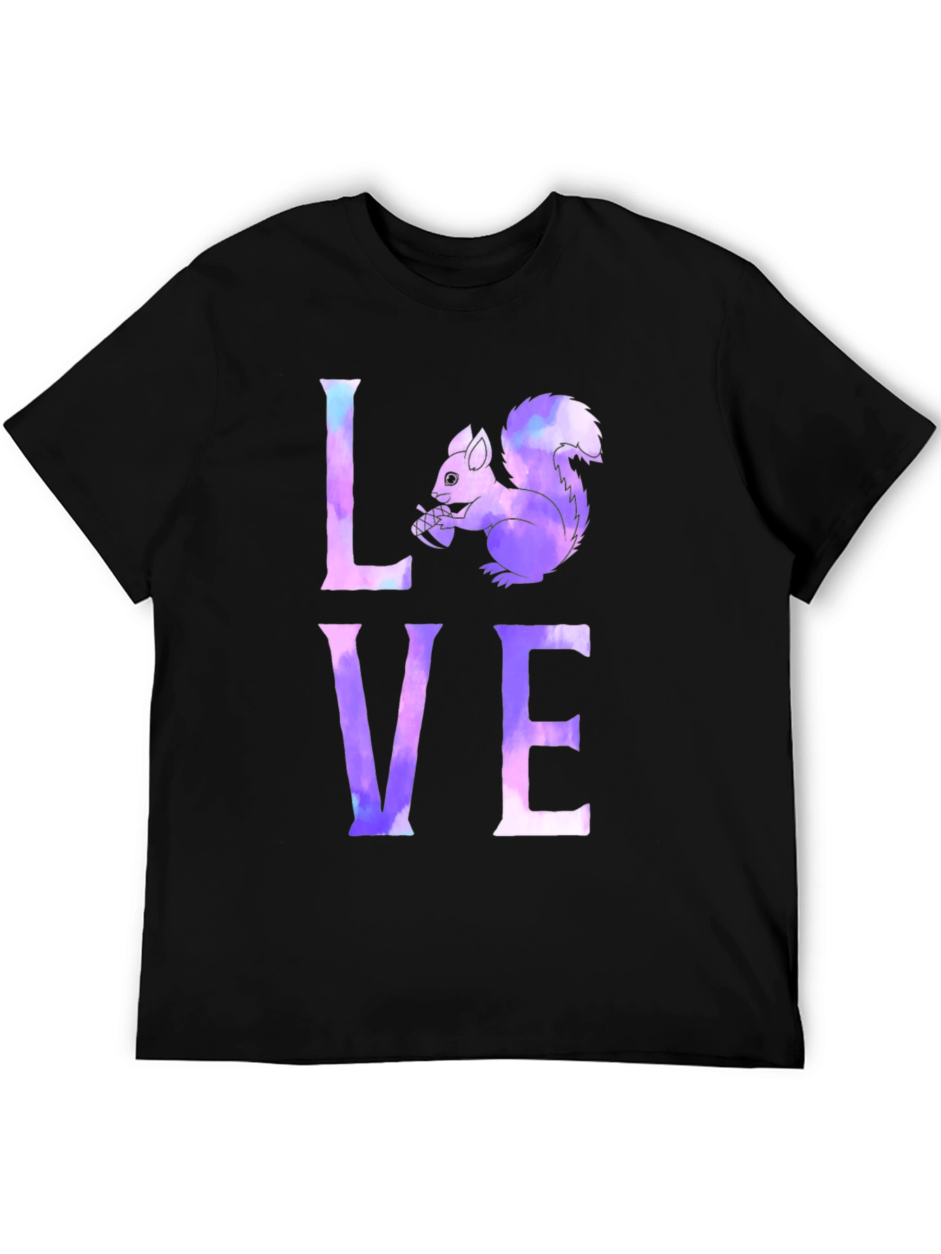 Love Squirrel Graphic Tee - Cute Animal Design