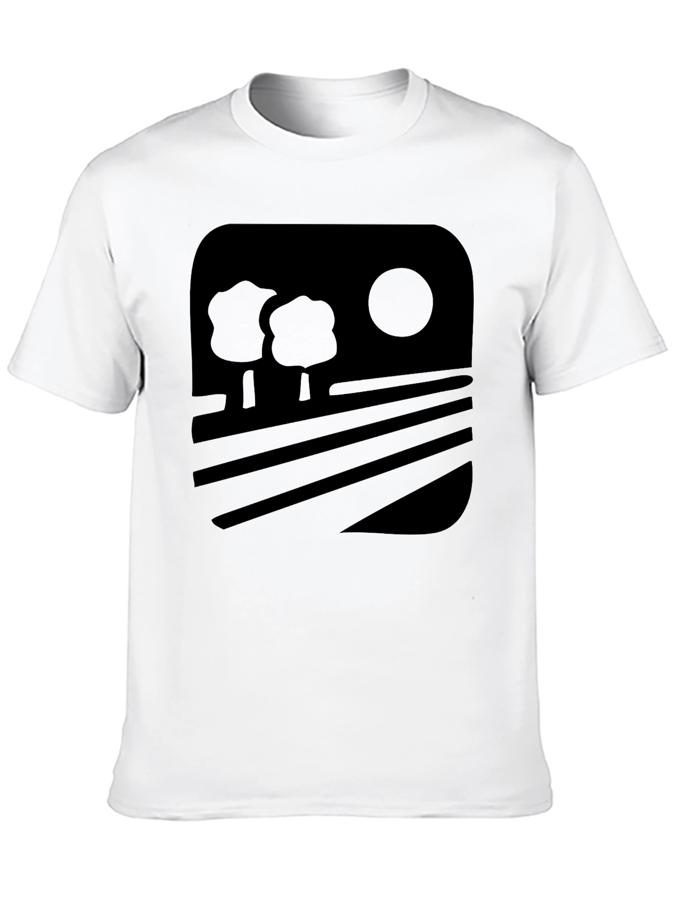 Scenic Landscape Graphic Tee