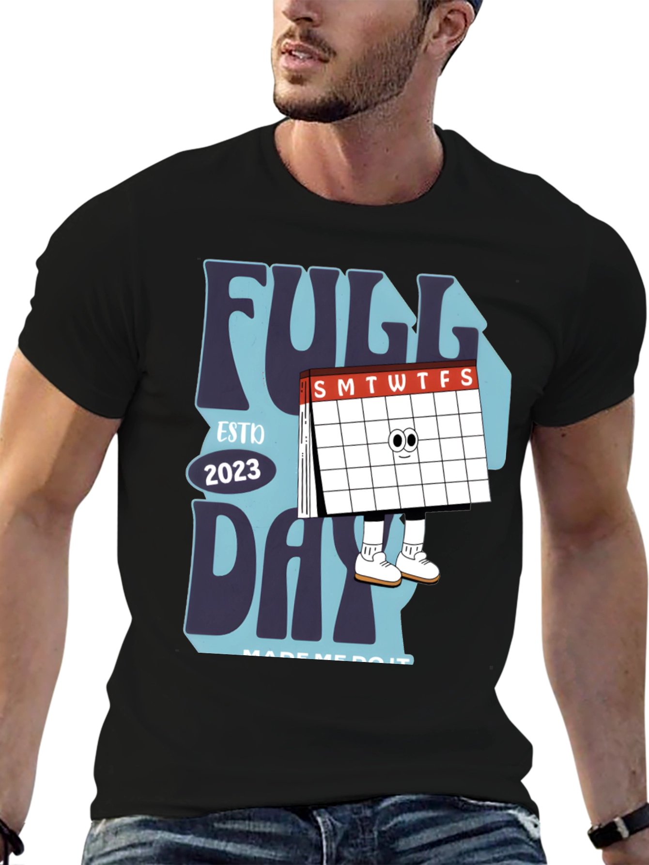 Full Day Est 2023 Graphic T-Shirt