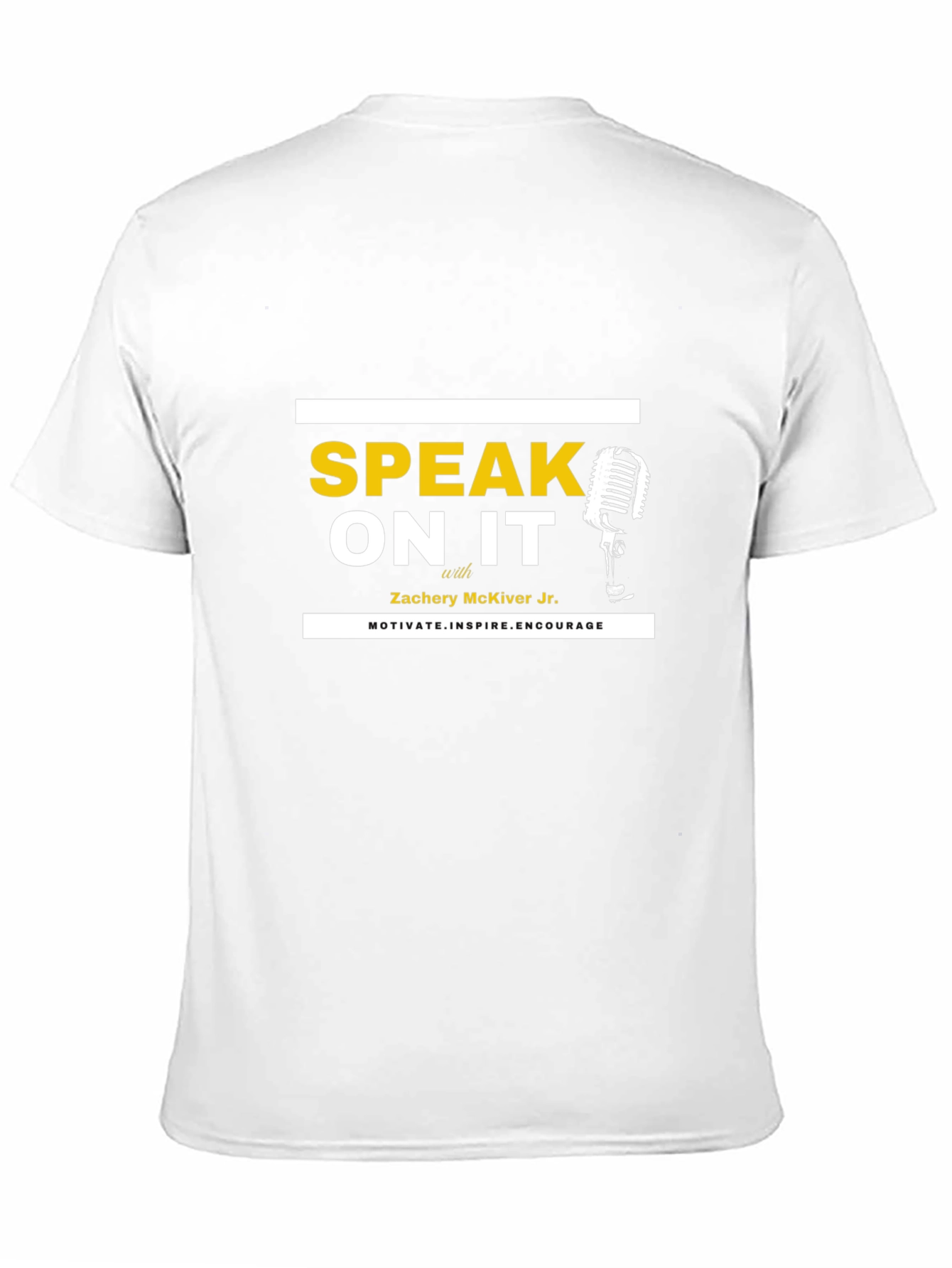 Speak On It Black Graphic T-Shirt