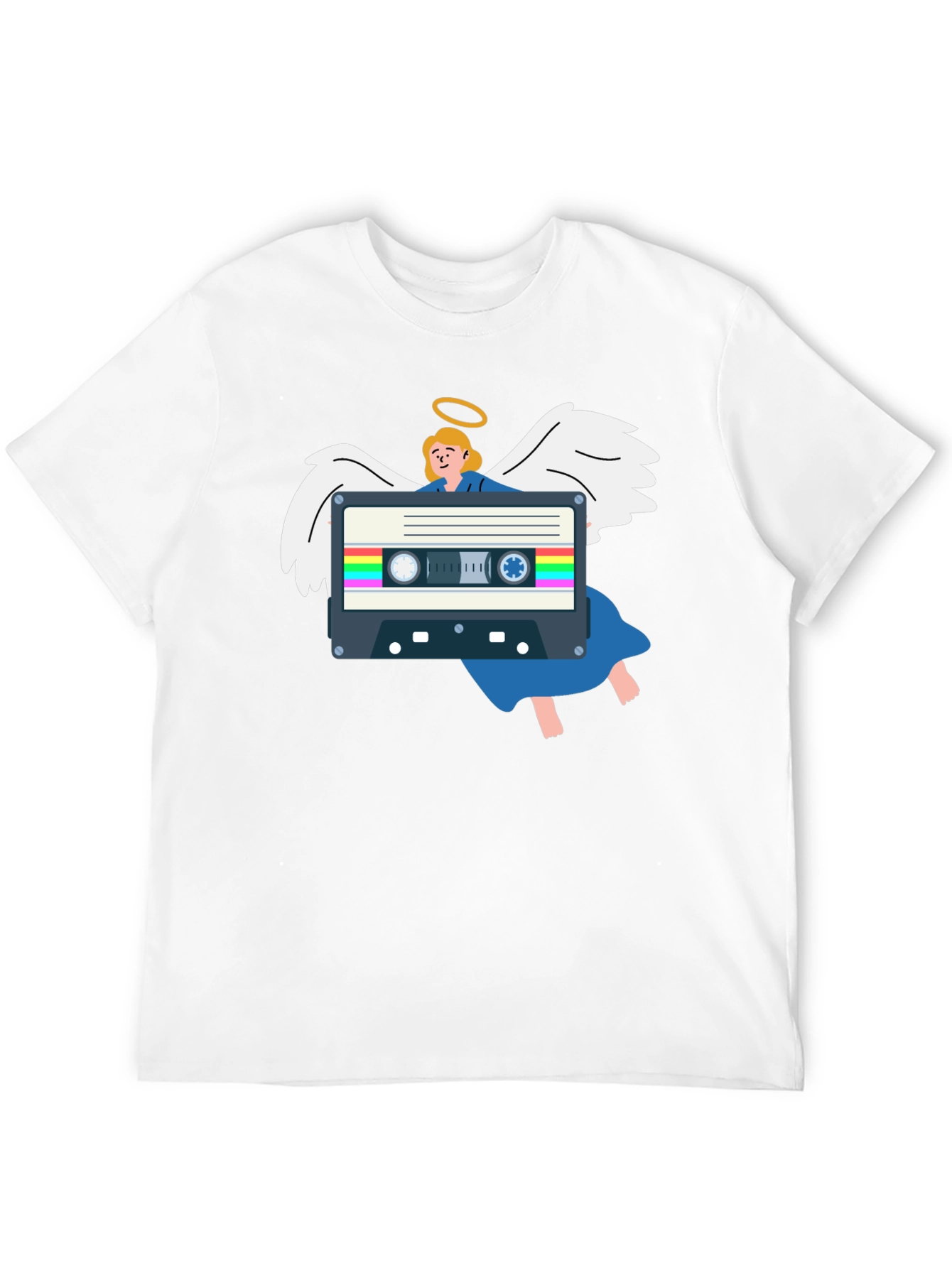 Angel Cassette Tape Graphic Tee