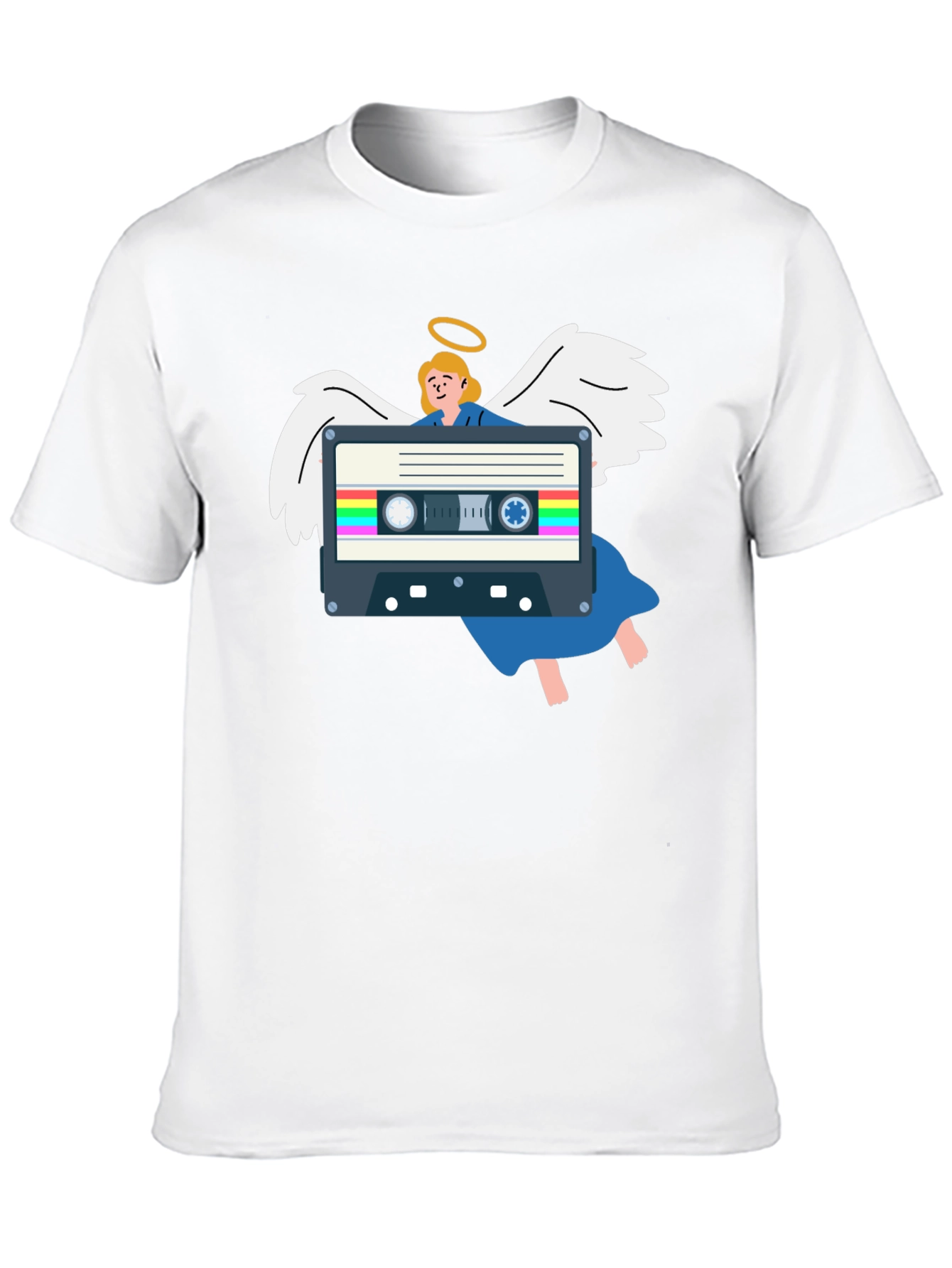 Angel Cassette Tape Graphic Tee