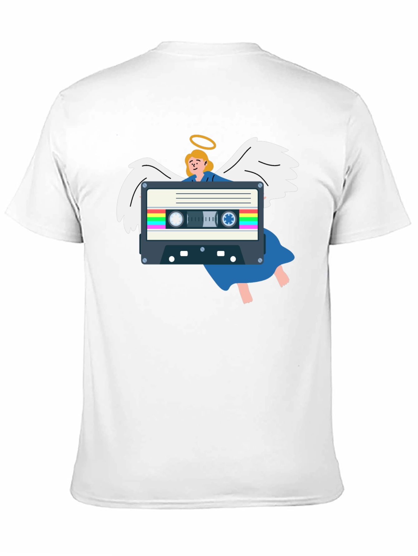Angel Cassette Tape Graphic Tee
