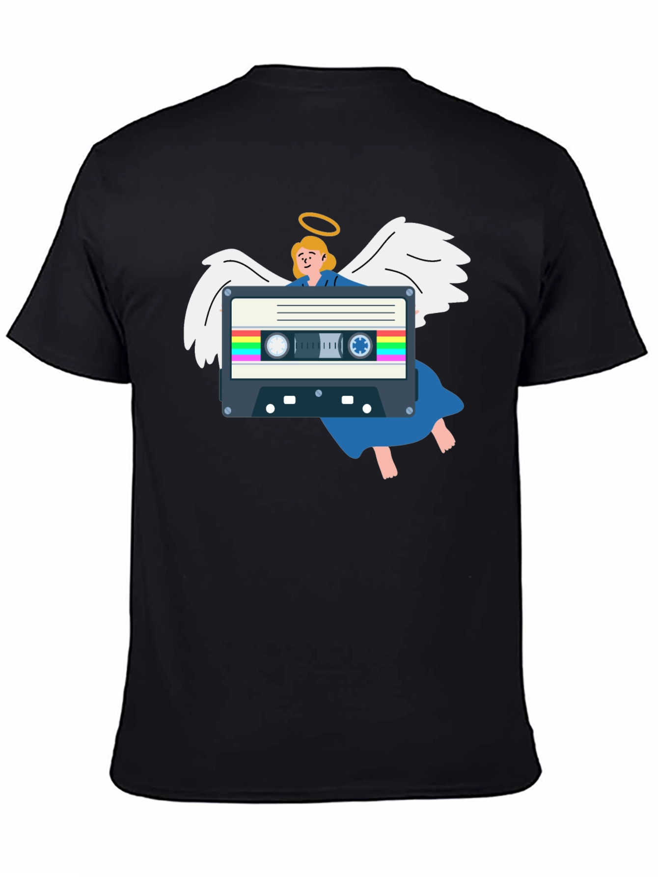 Angel Cassette Tape Graphic Tee