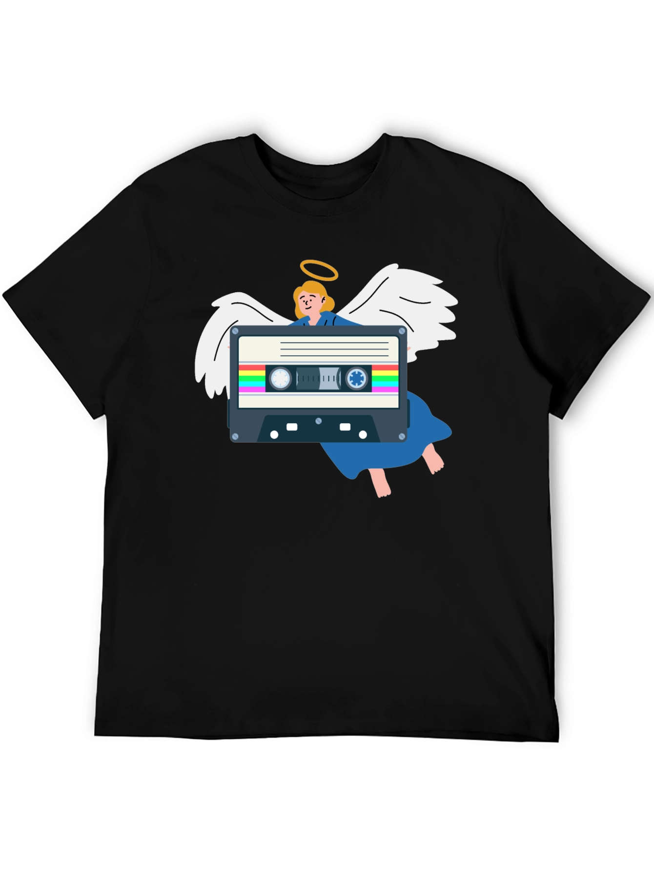 Angel Cassette Tape Graphic Tee