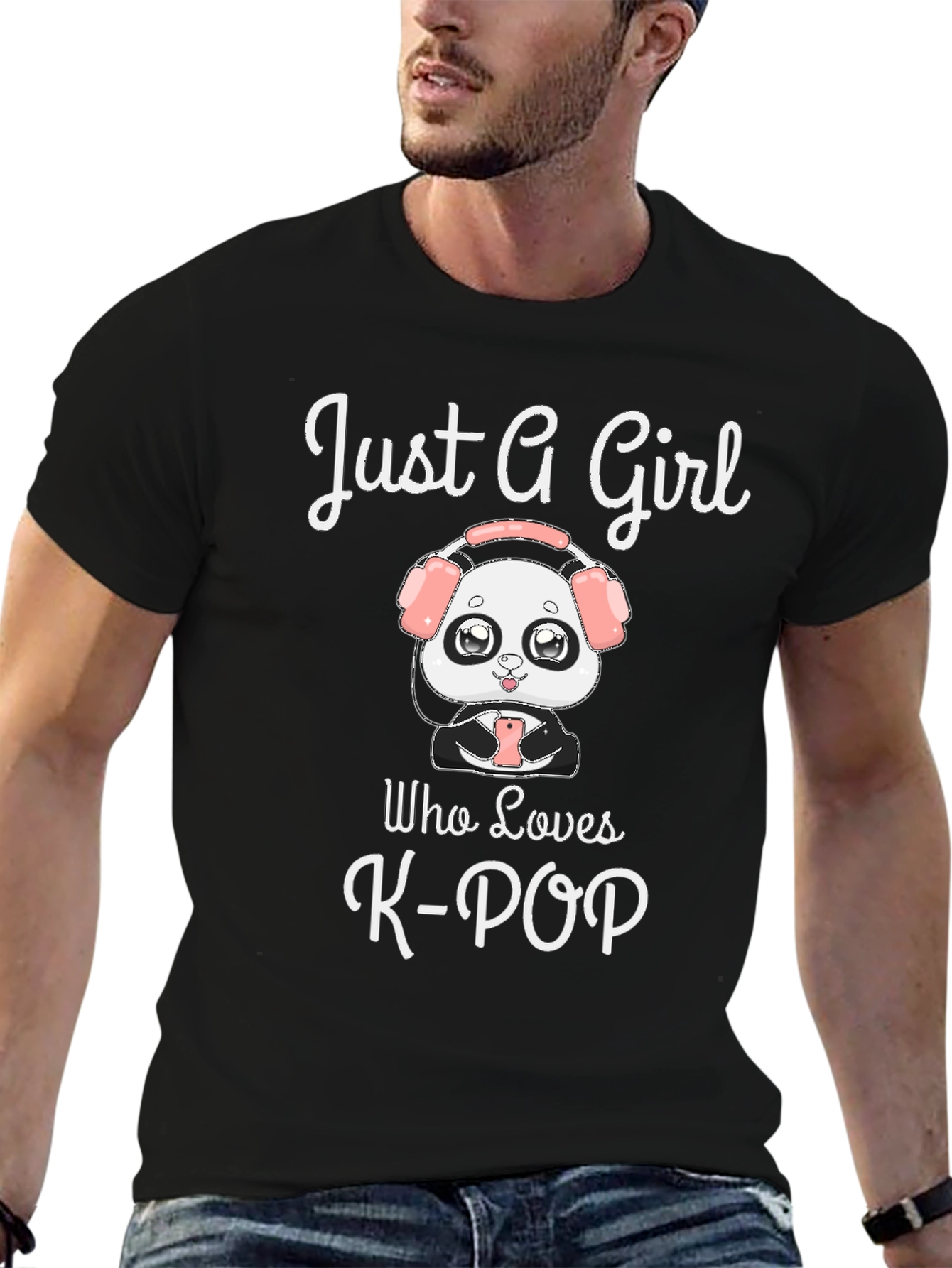 Just A Girl Who Loves K-POP T-Shirt