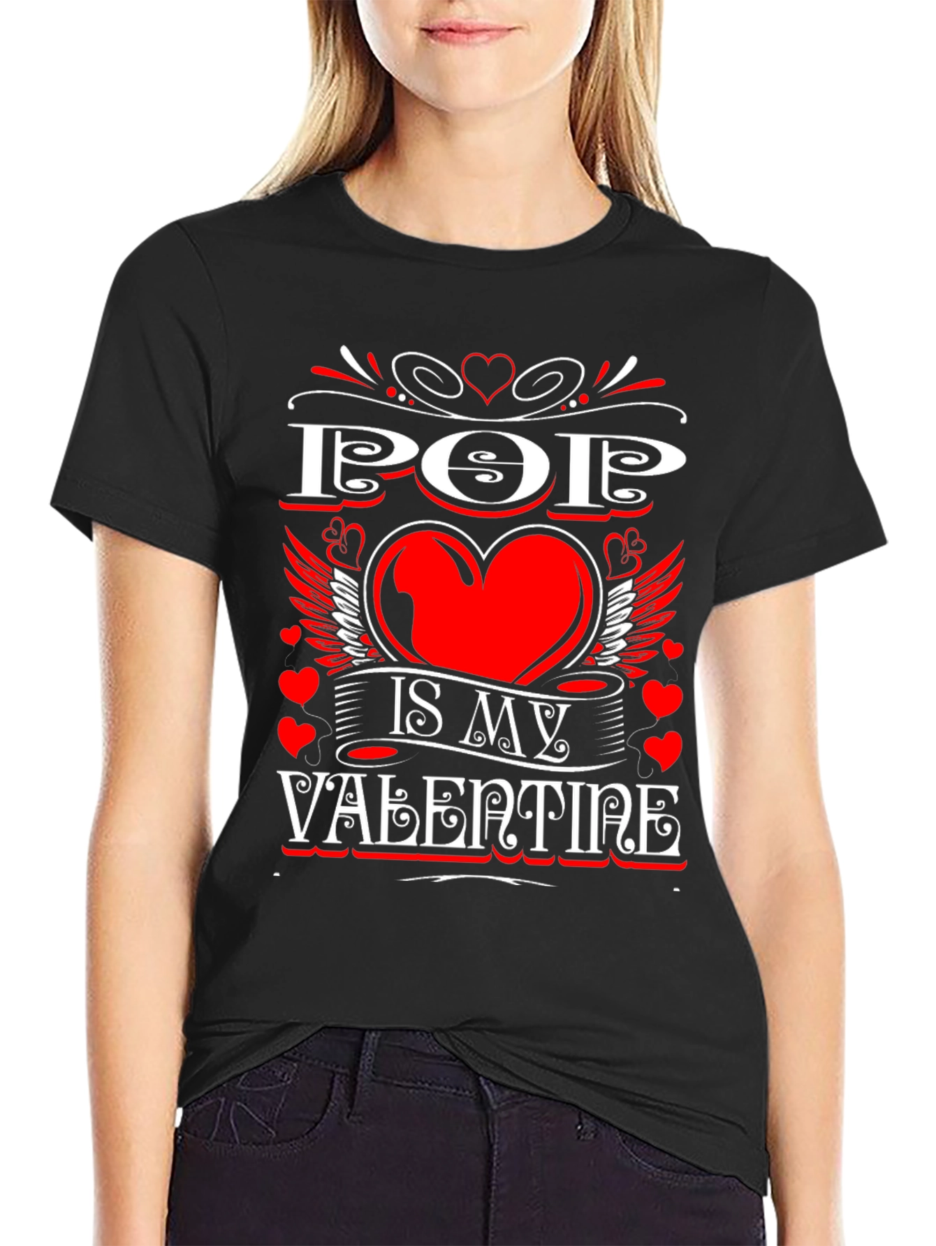 Pop Is My Valentine Graphic Tee