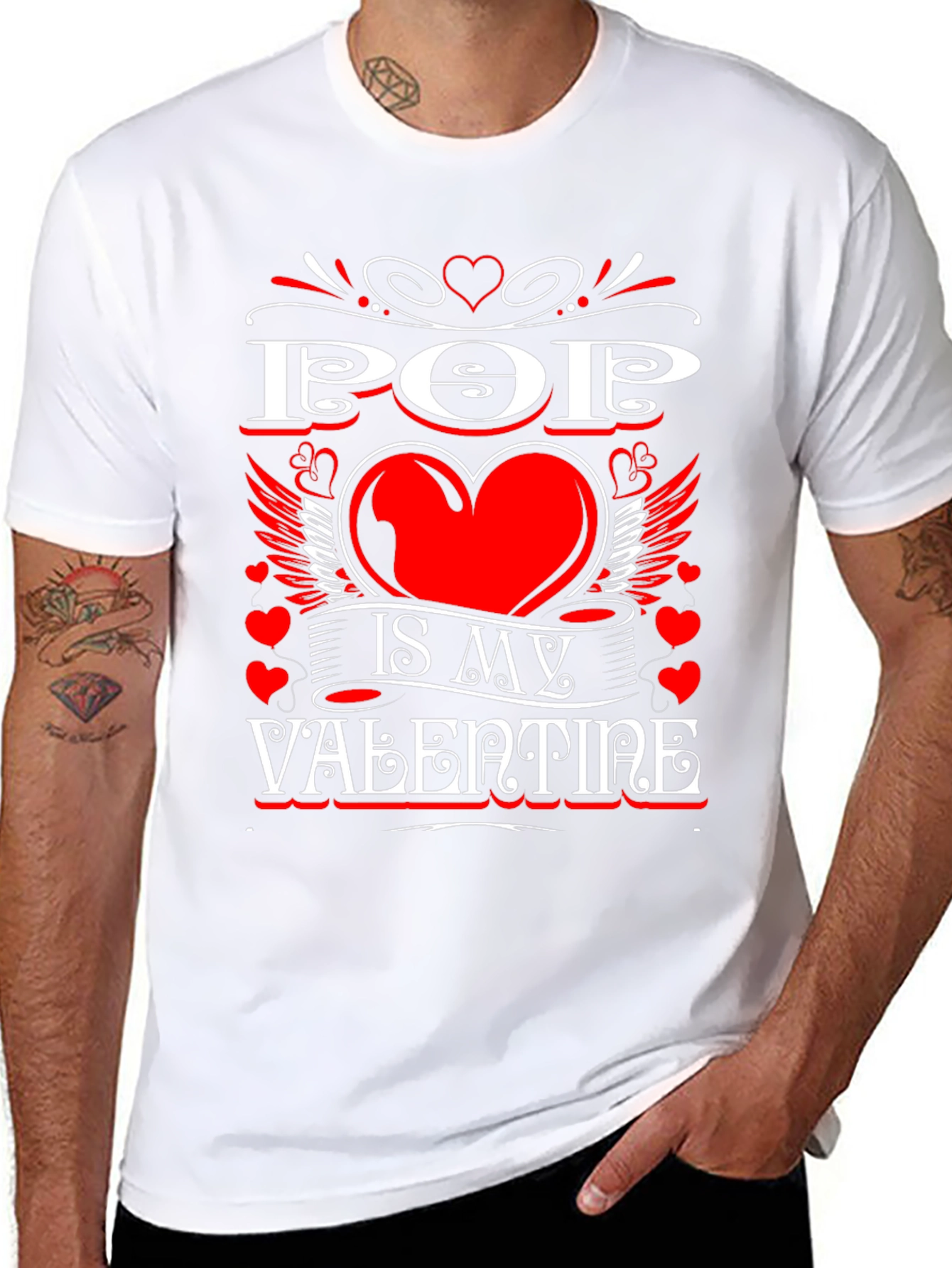 Pop Is My Valentine Graphic Tee