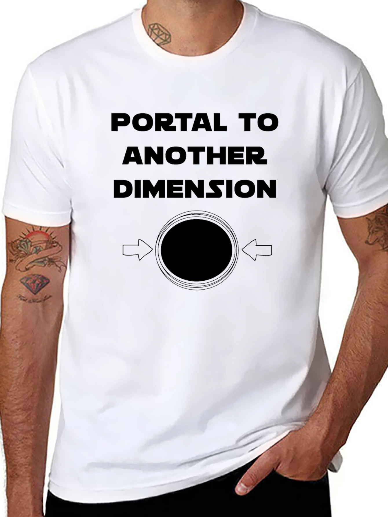 Portal to Another Dimension Graphic Tee