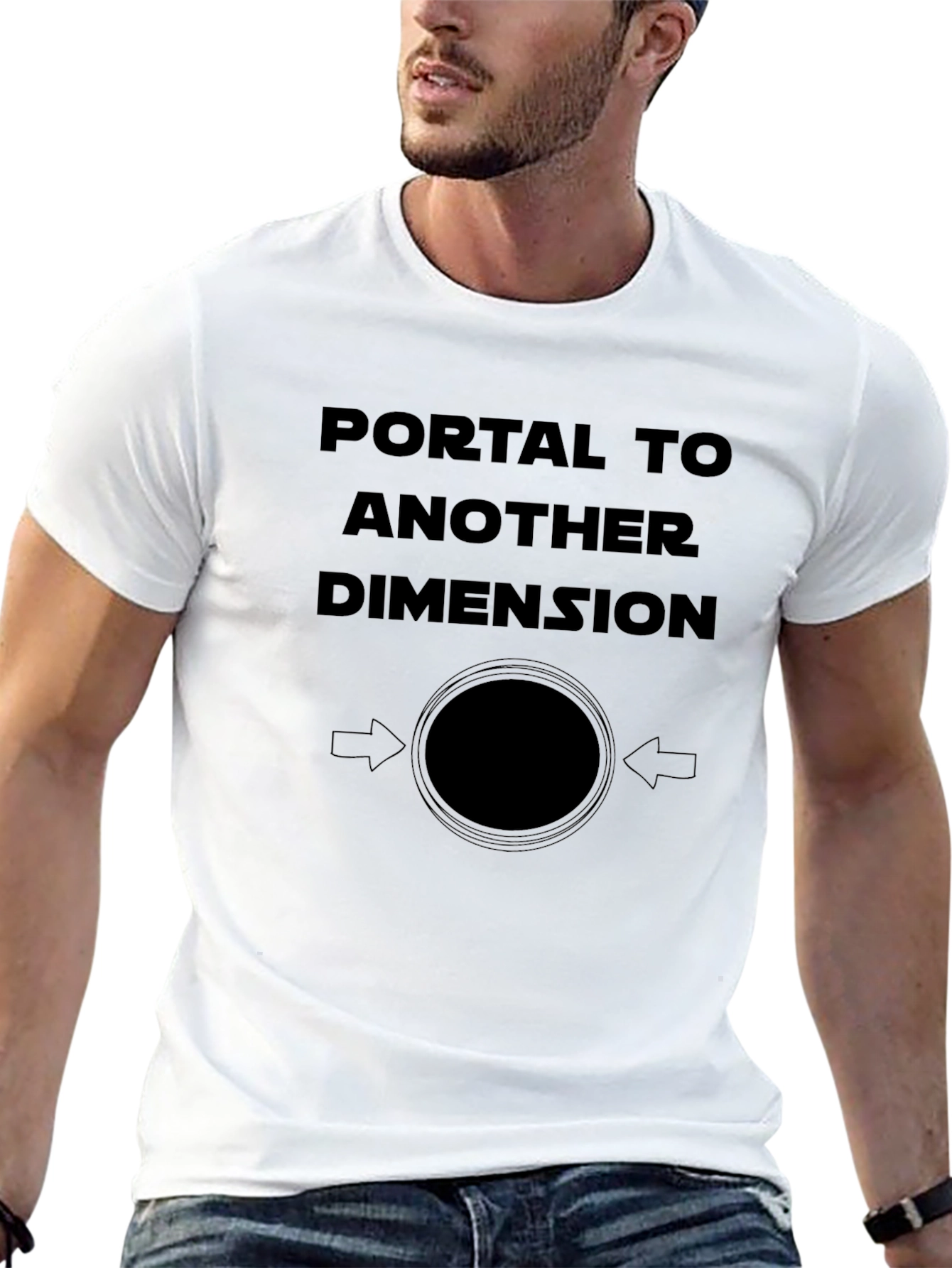 Portal to Another Dimension Graphic Tee