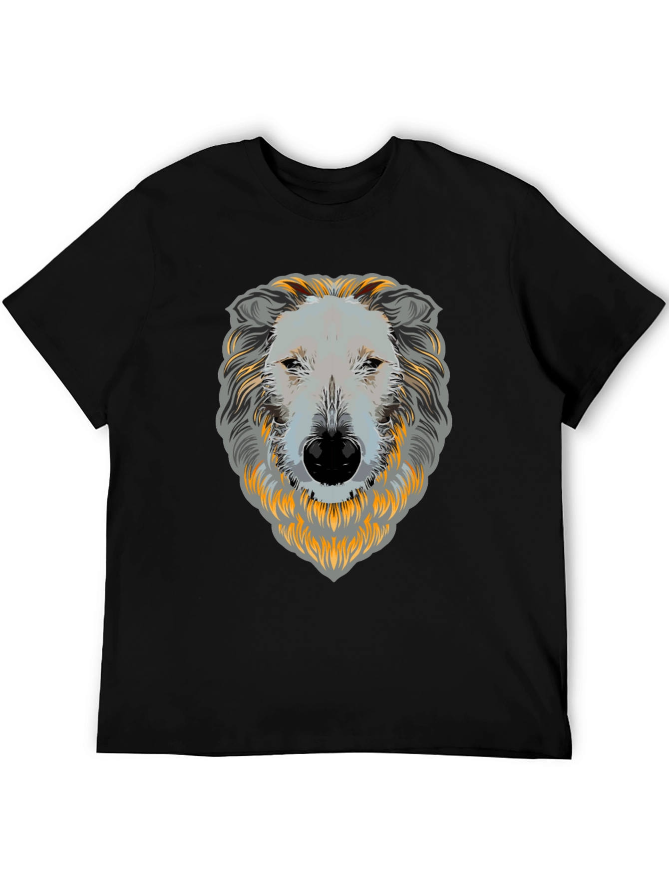 Dog Face Graphic T-Shirt