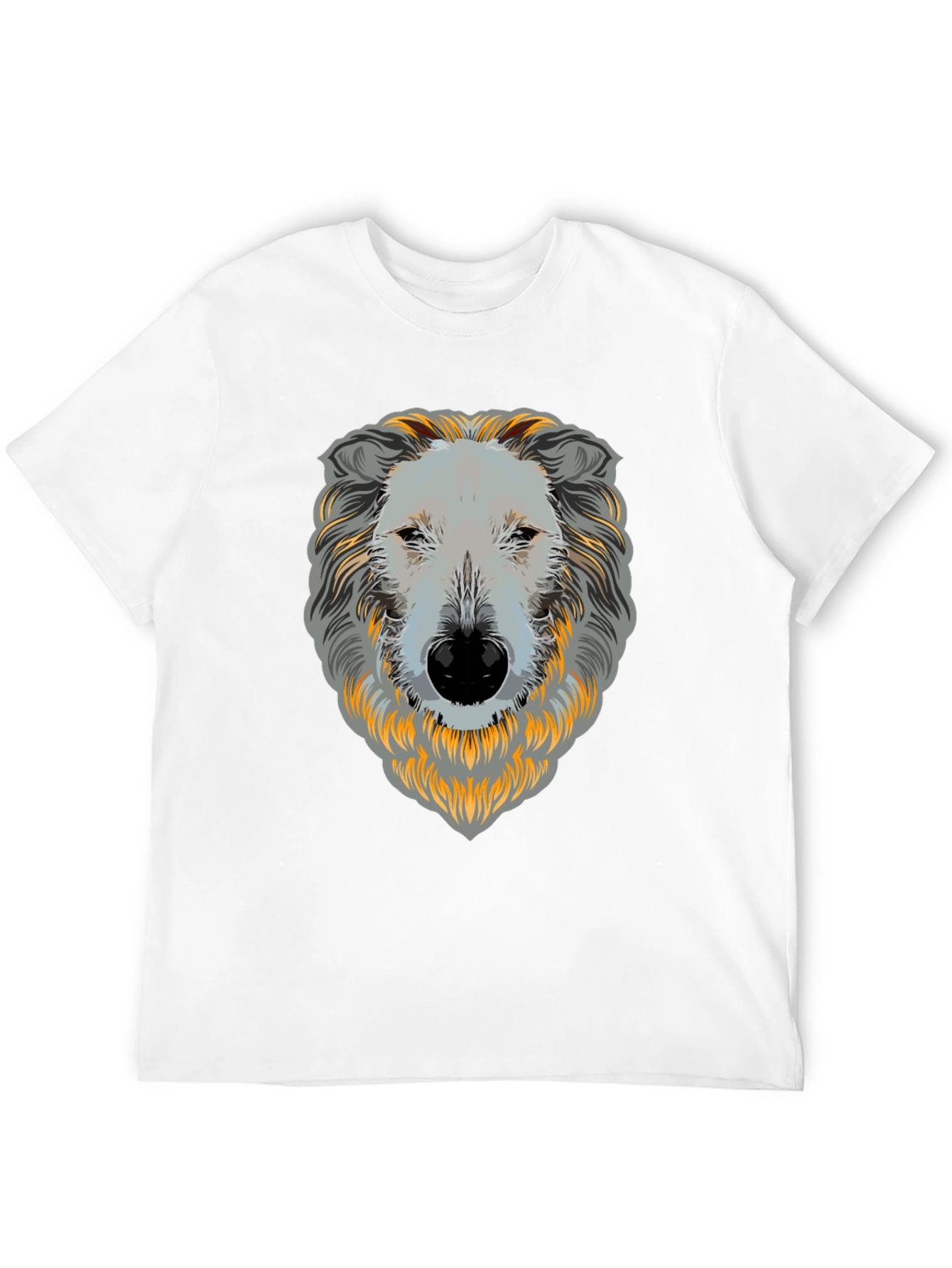 Dog Face Graphic T-Shirt