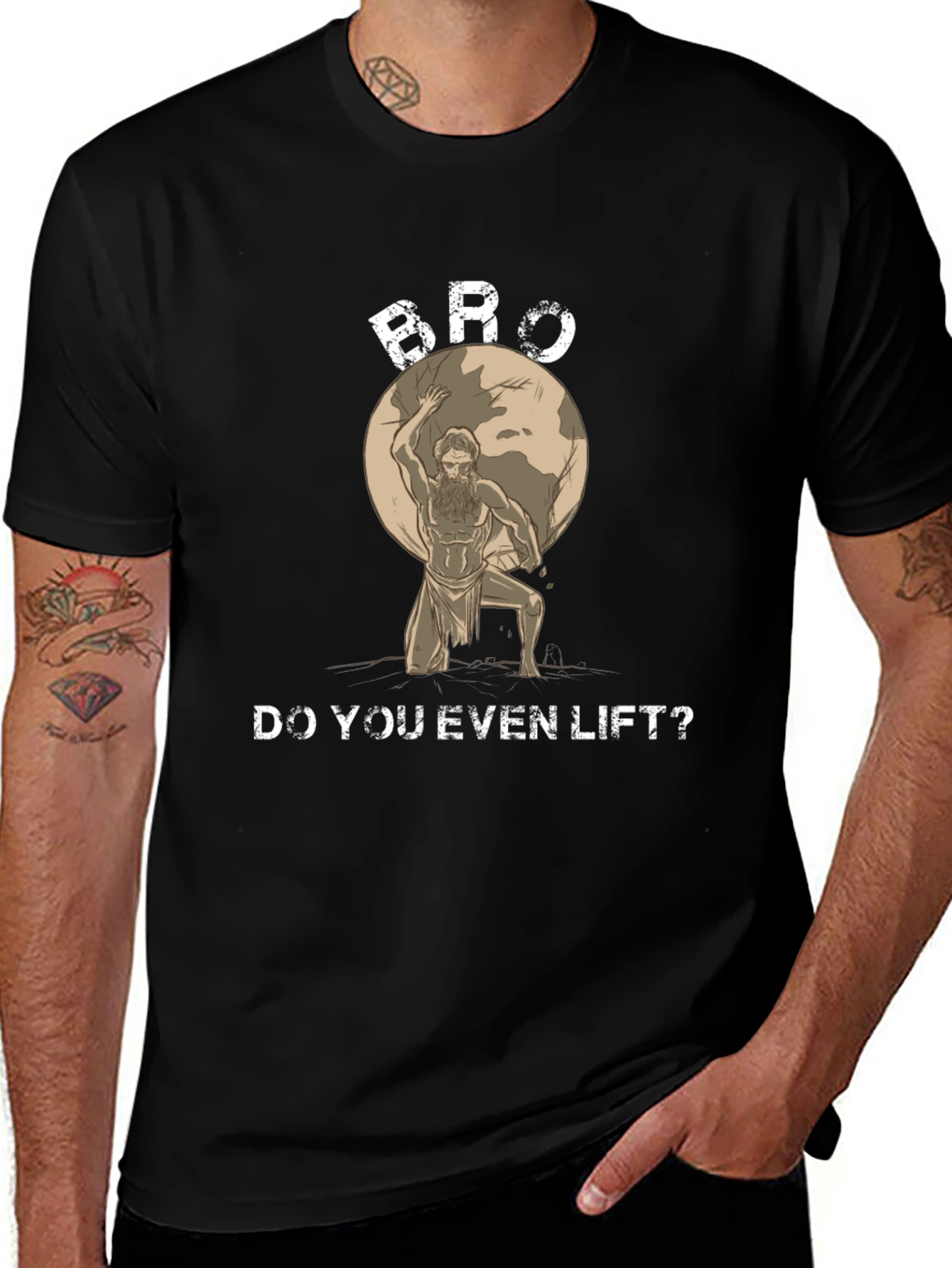 Bro Do You Even Lift? Graphic T-Shirt