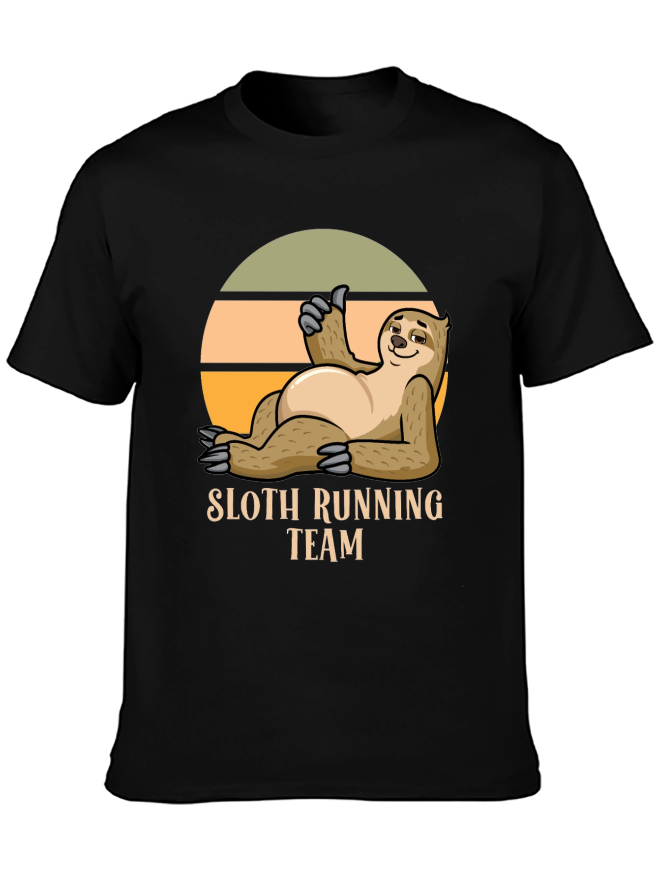 Sloth Running Team T-Shirt - Funny & Comfortable