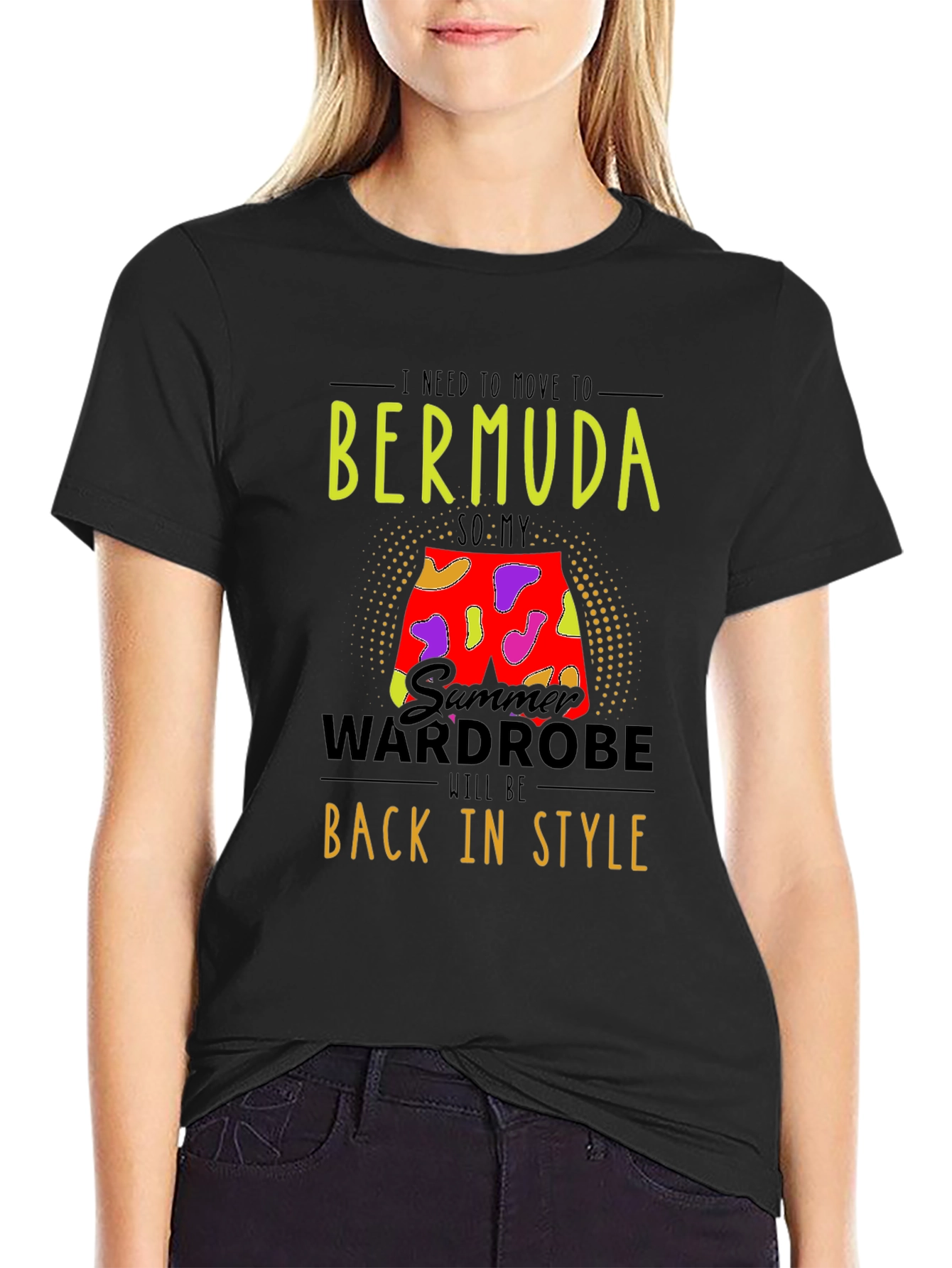 Bermuda Summer Wardrobe Mens T-Shirt