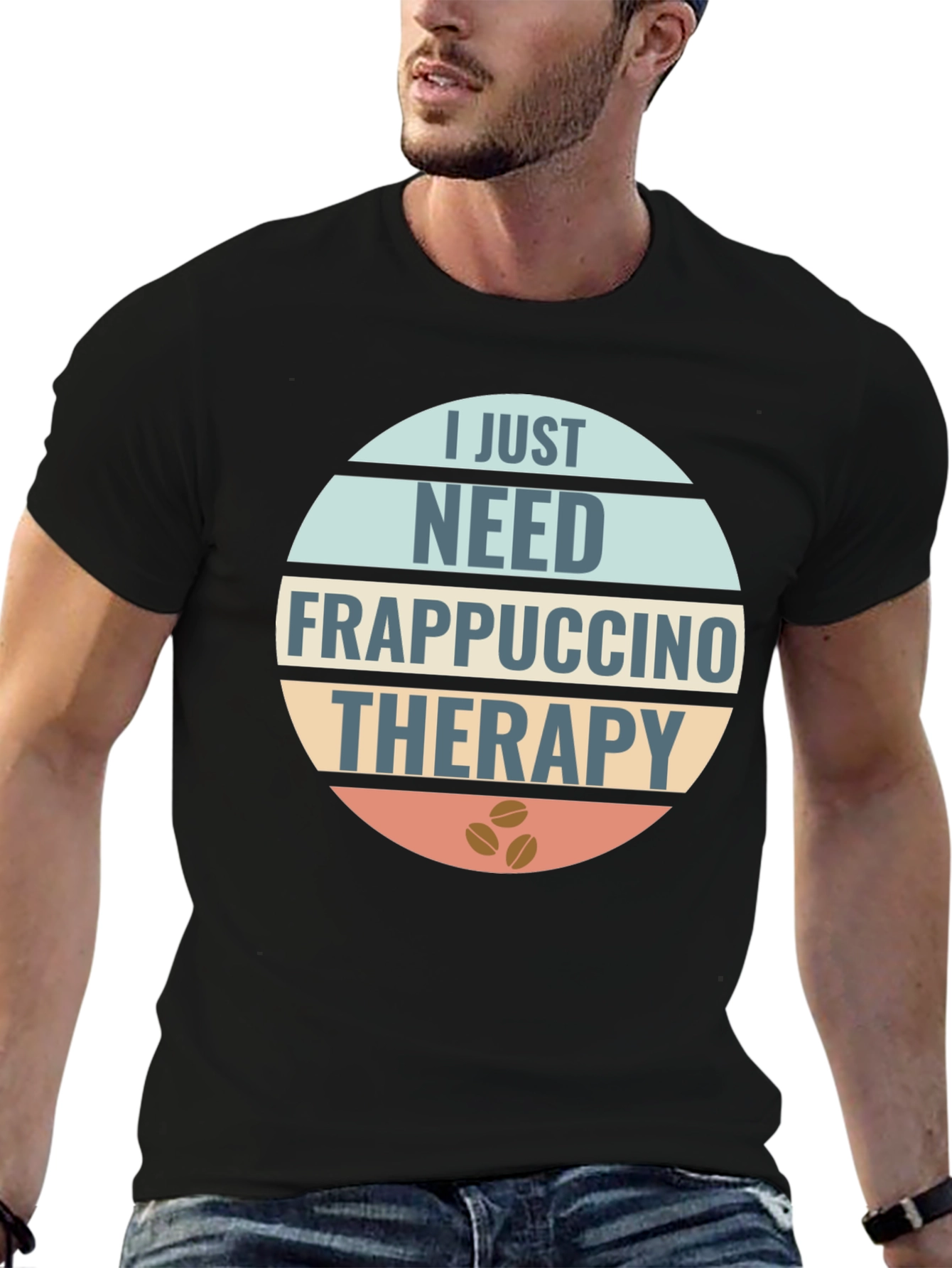 Frappuccino Therapy T-Shirt: Coffee Lovers Apparel