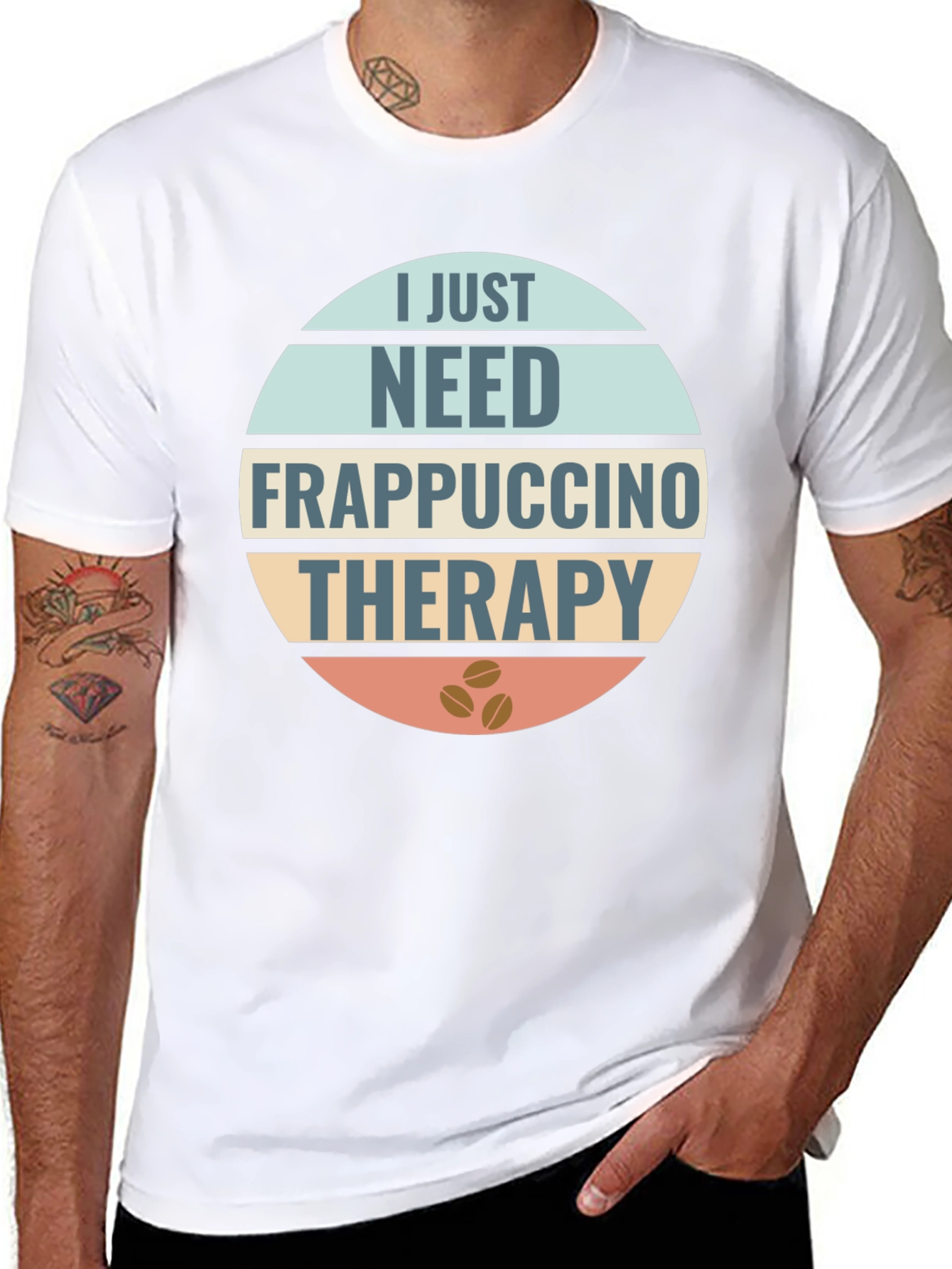 Frappuccino Therapy T-Shirt: Coffee Lovers Apparel