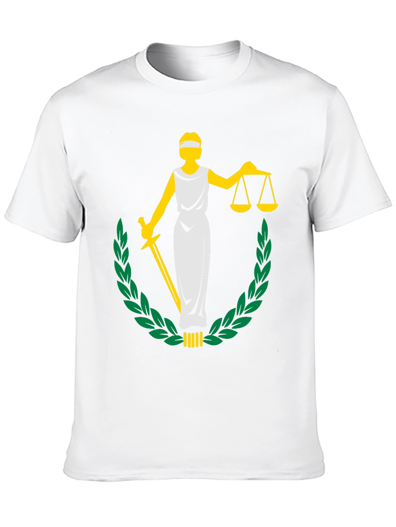 Justice Graphic Tee - Black Unisex T-Shirt