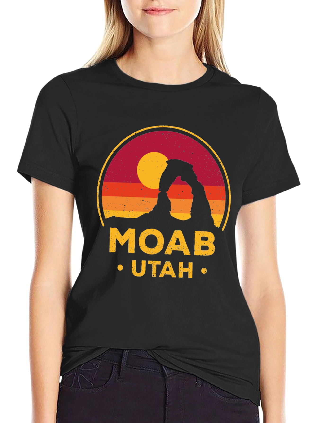 Moab Utah T-Shirt - Desert Landscape Graphic Tee
