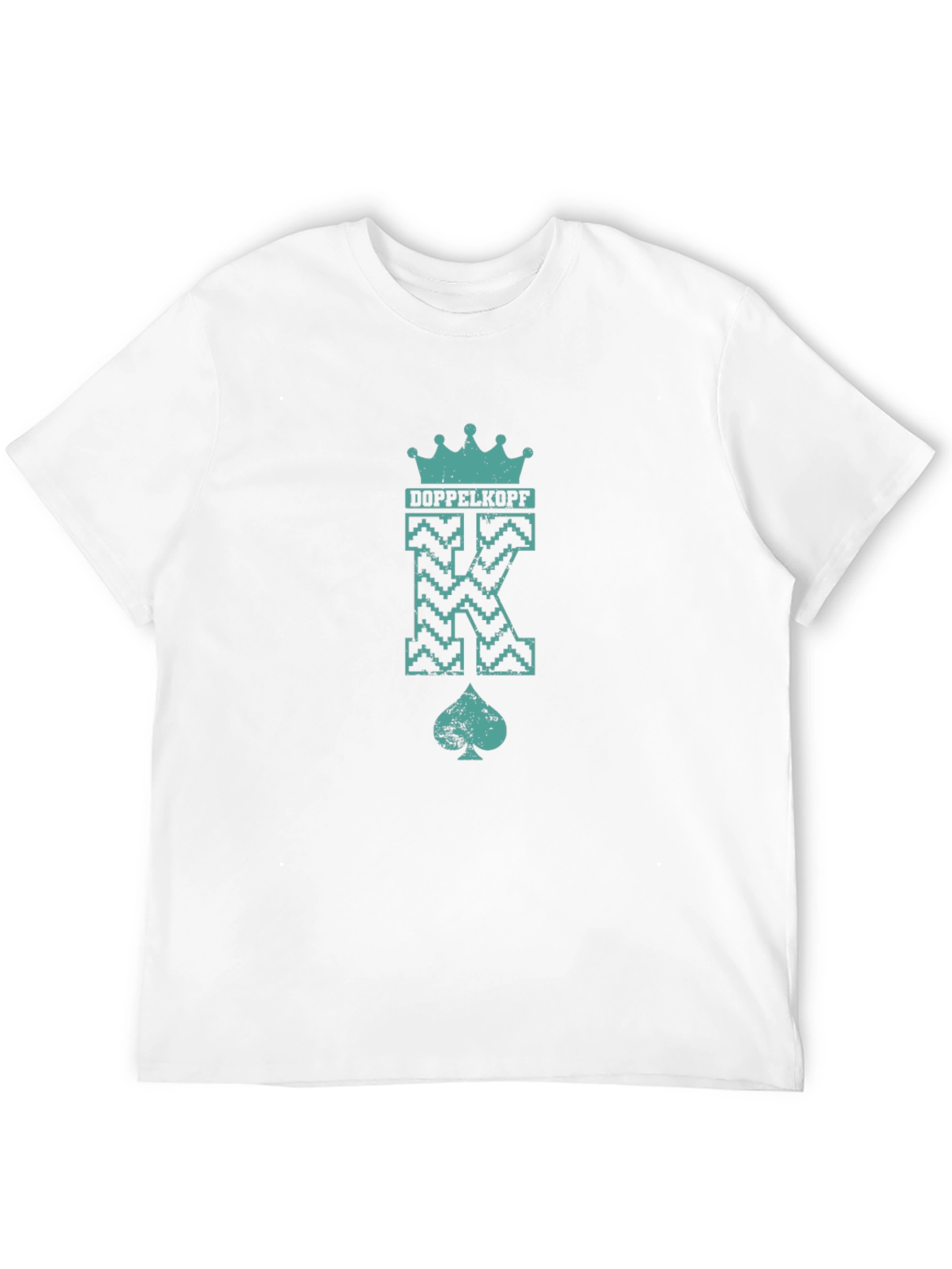 Doppelkopf Card Game K Spade Graphic Tee