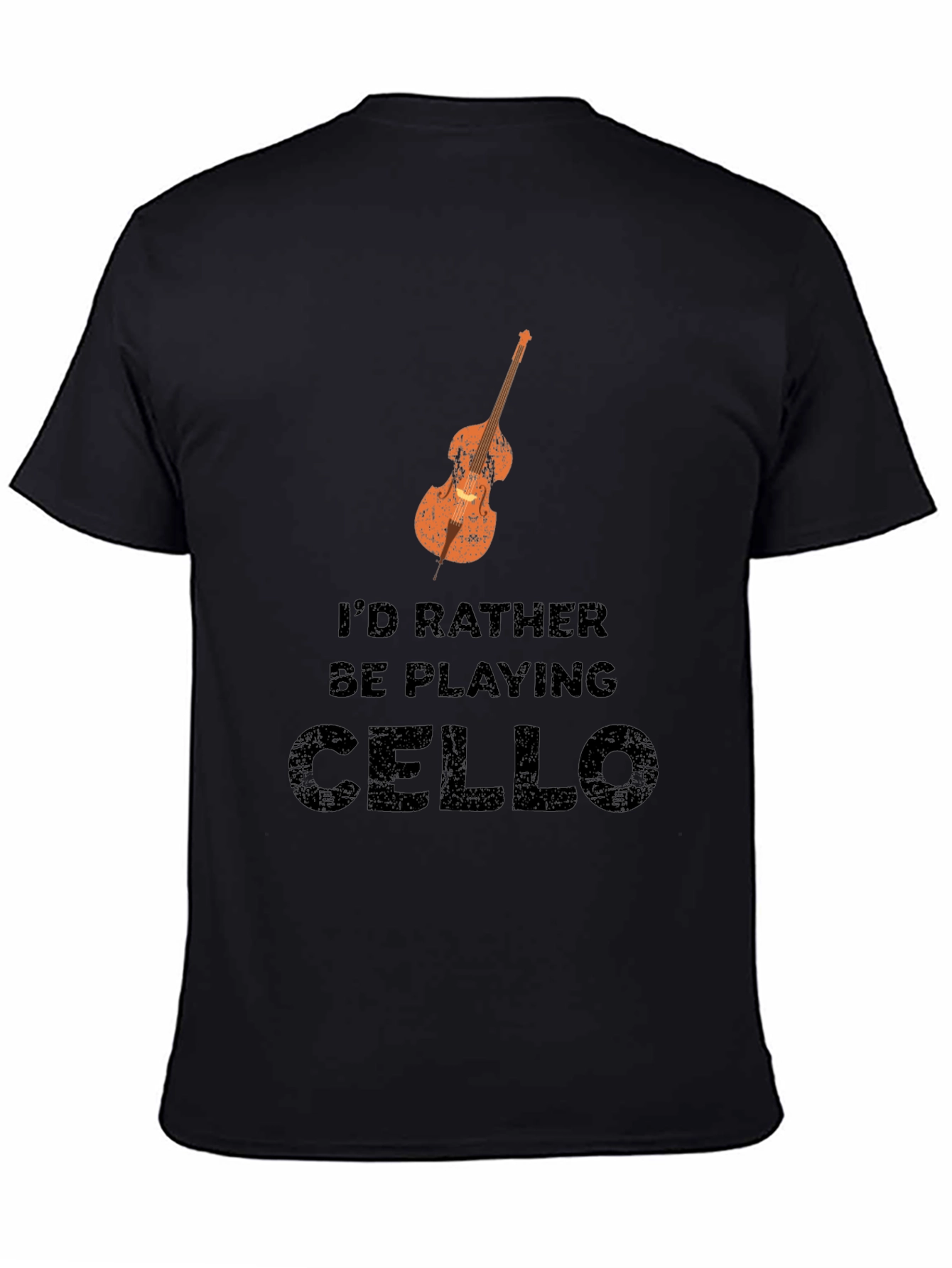 Cello Lovers Black T-Shirt